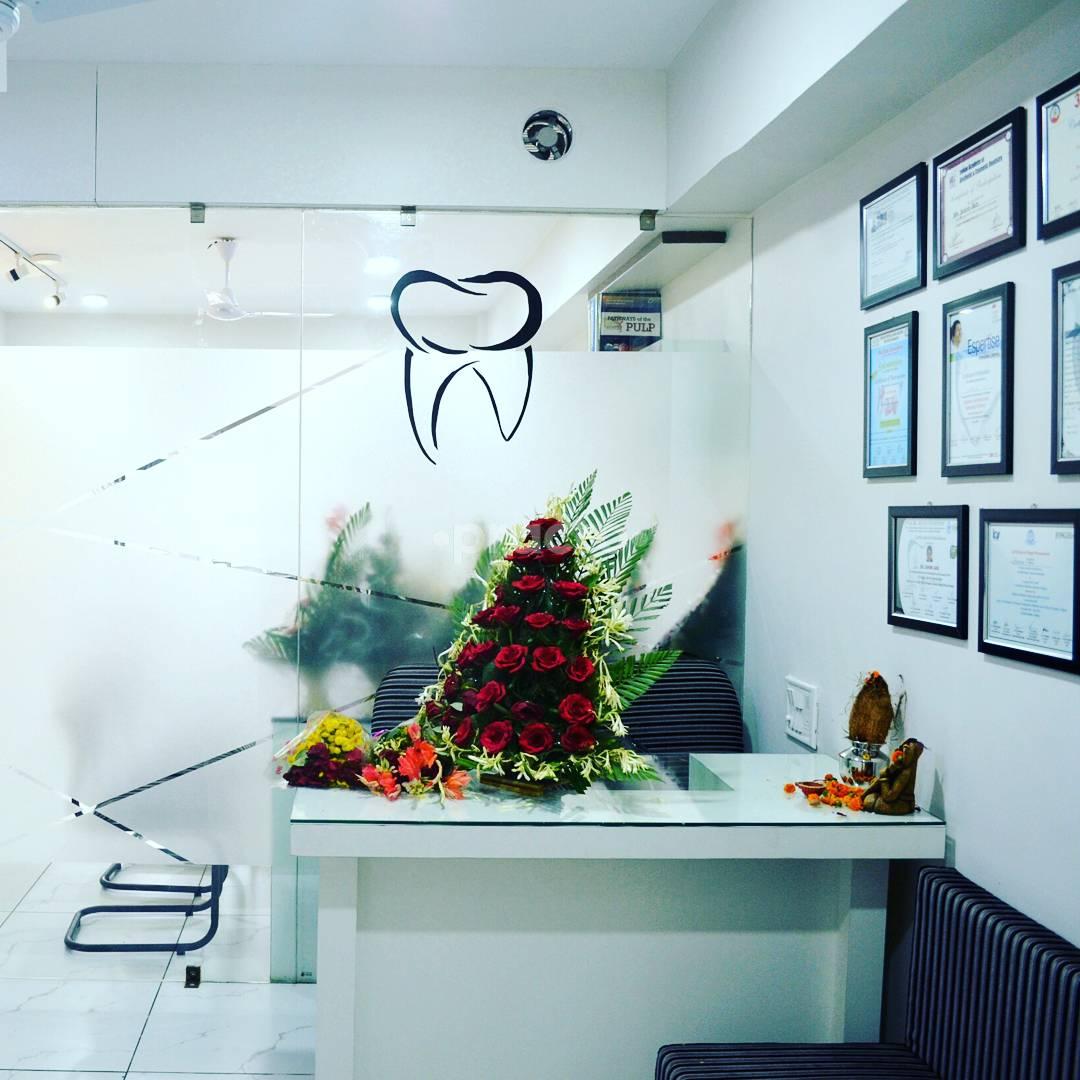 Waiting Area at The Shining 32 Multispeciality and Orthodontic Dental Clinic I.D.A. Racecourse Road Indore