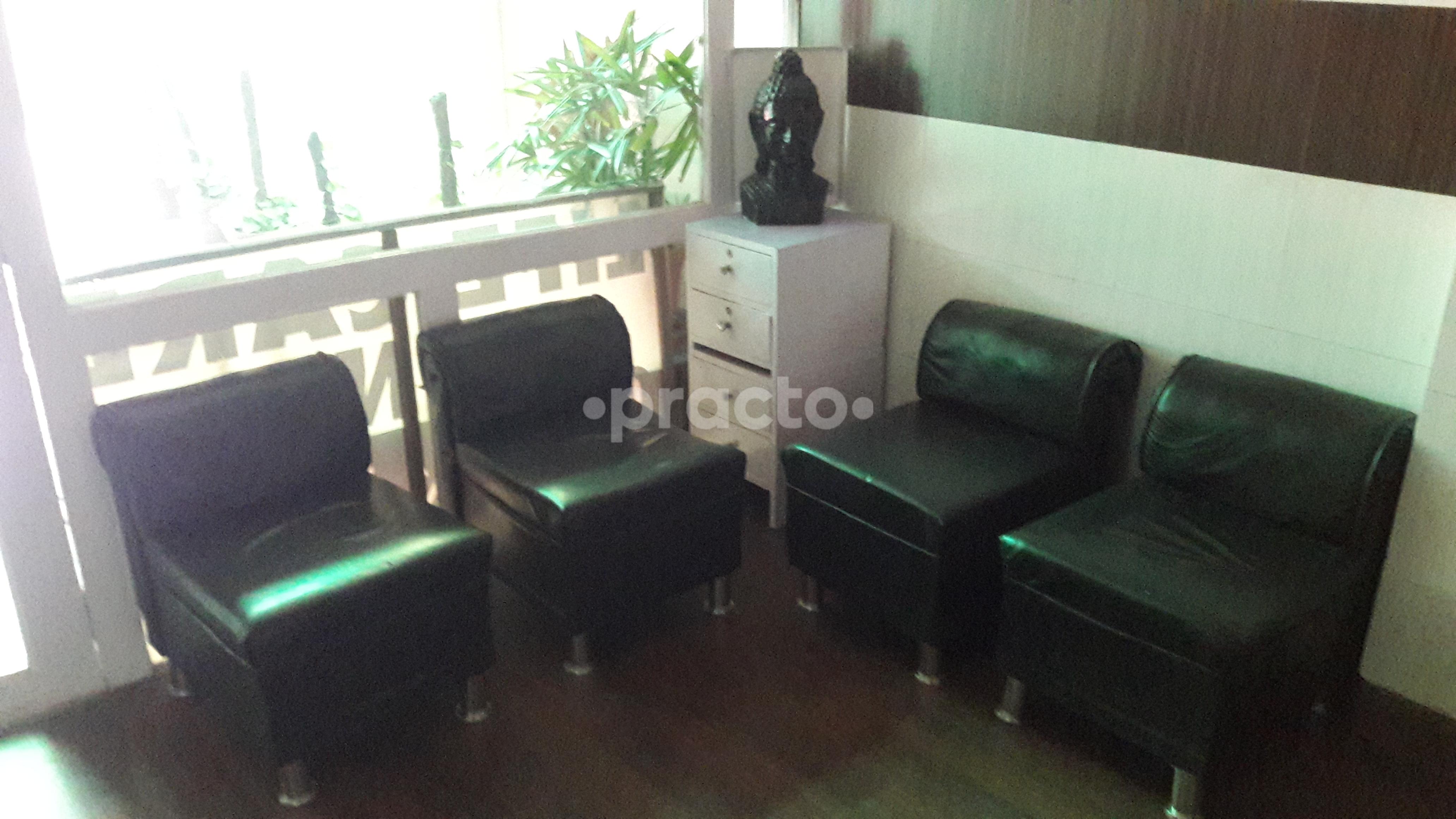 Waiting Area at Life Care Clinic Sector 40 Noida