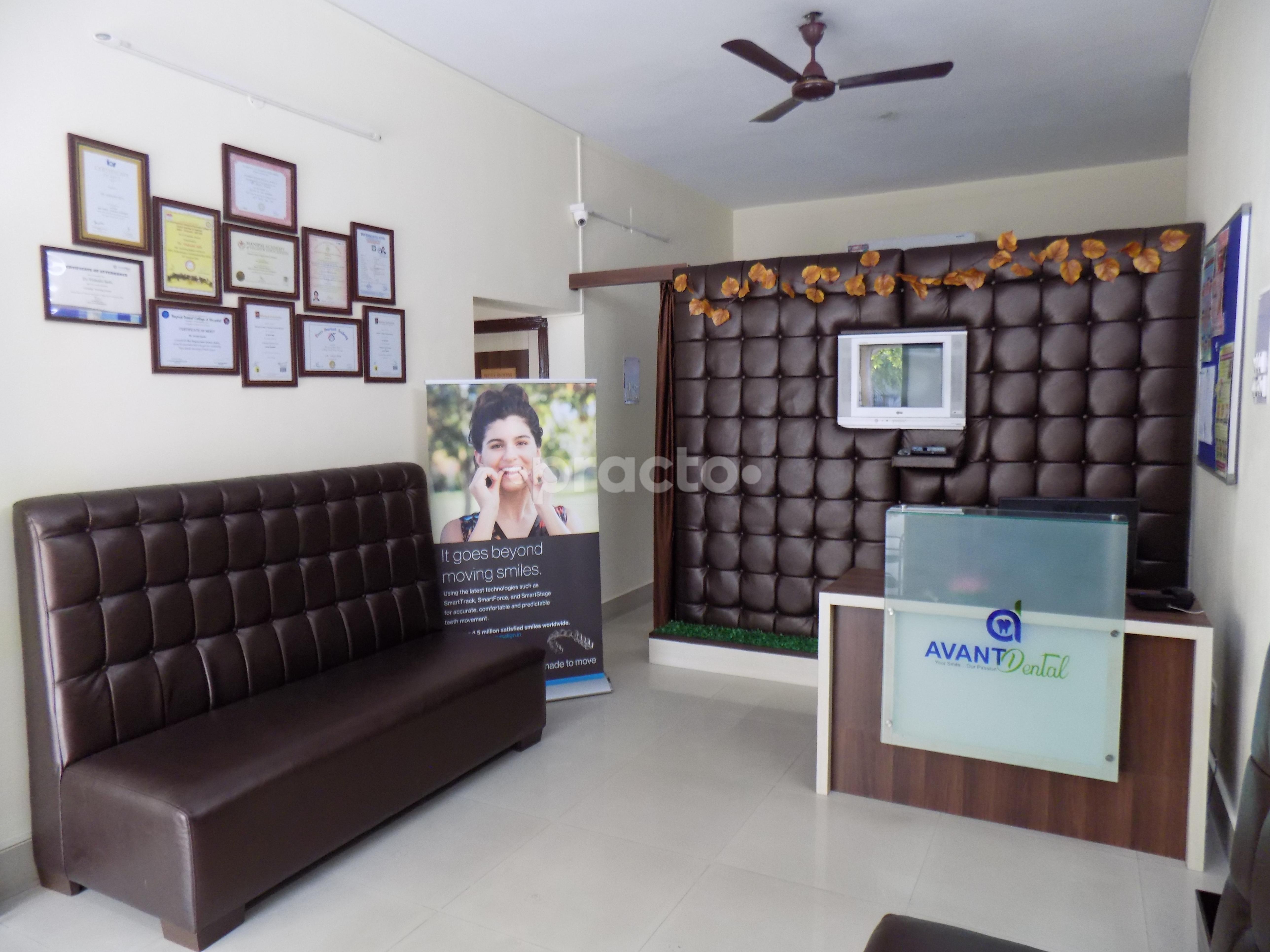 Waiting Area at Avant Dental Salt Lake Kolkata