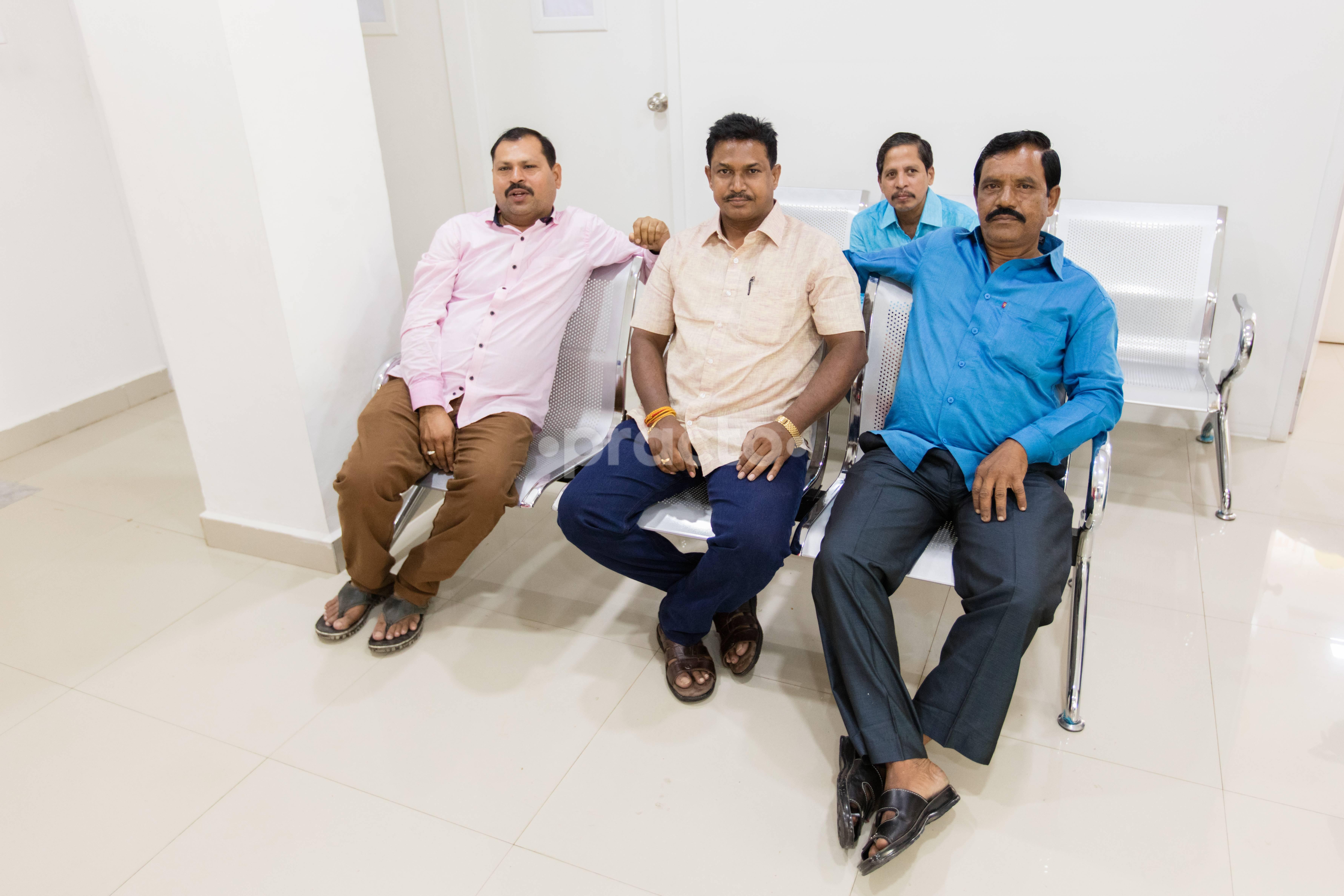 Waiting Area at Imax Diagnostics Kalyan Nagar Bangalore