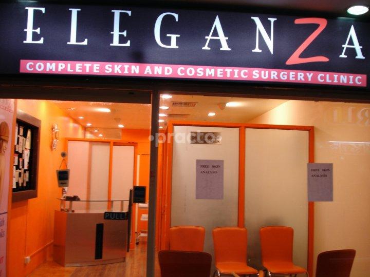 Entrance at Eleganza Complete Skin And Cosmetic Surgery Clinic DLF Phase I Gurgaon