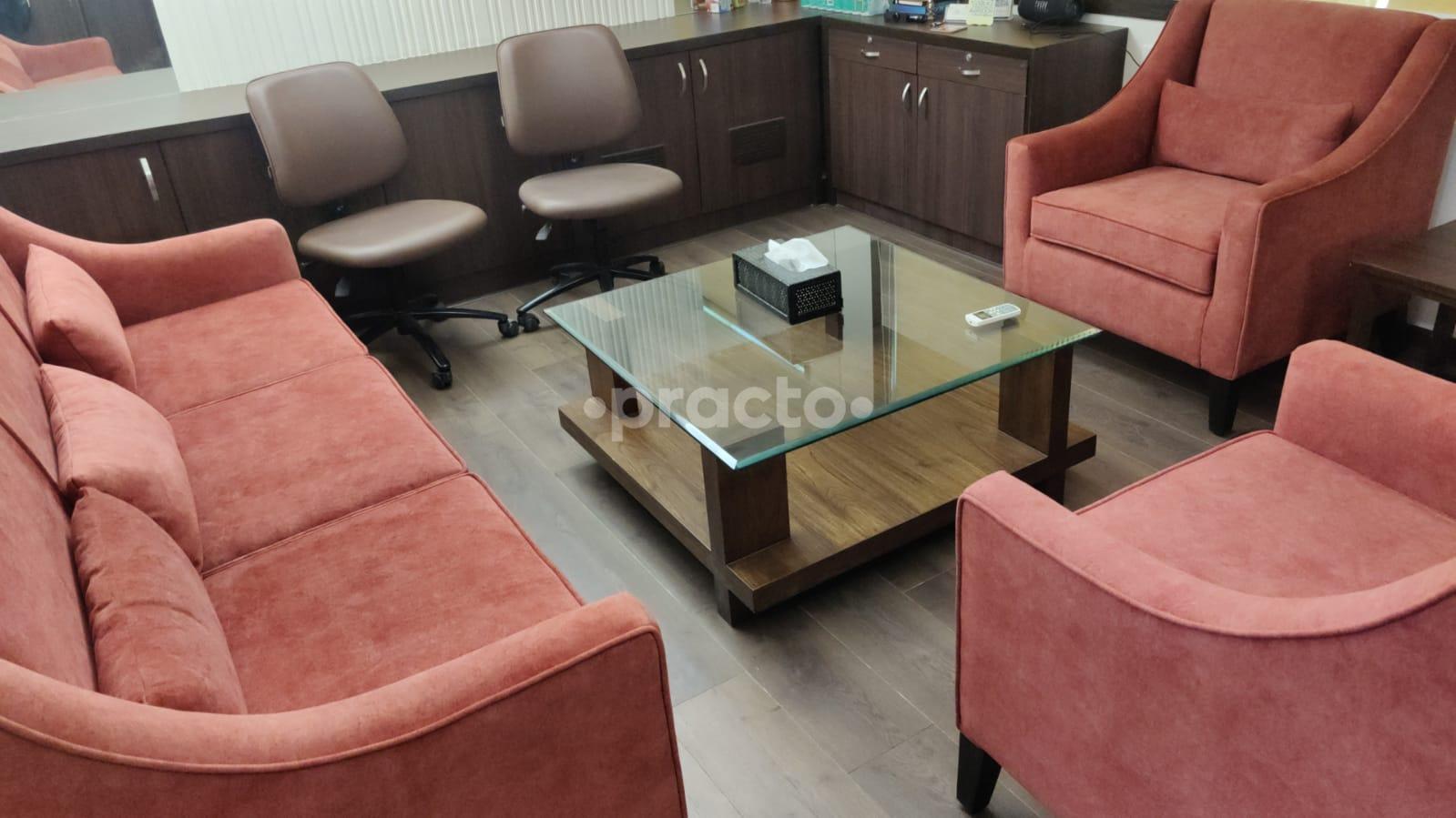 Waiting Area at RIA Psychological Centre and Polyclinic Bandra West Mumbai