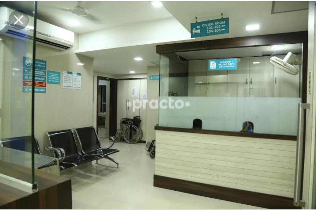 Reception Area at Suraj multispeciality Hospital Sanpada Navi Mumbai