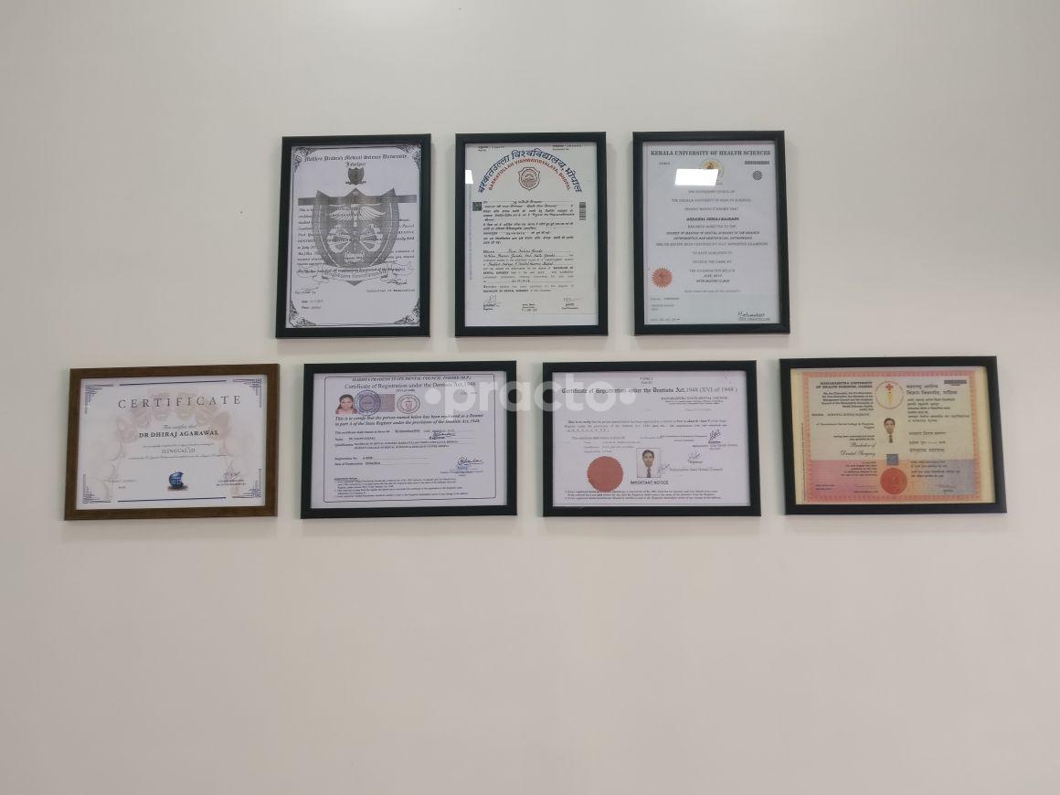 Waiting Area at Agrawal Multispeciality Dental Clinic Kalyan West Thane