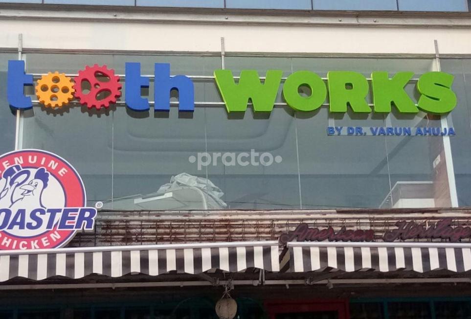 Entrance at Tooth Works Jubilee Hills Hyderabad