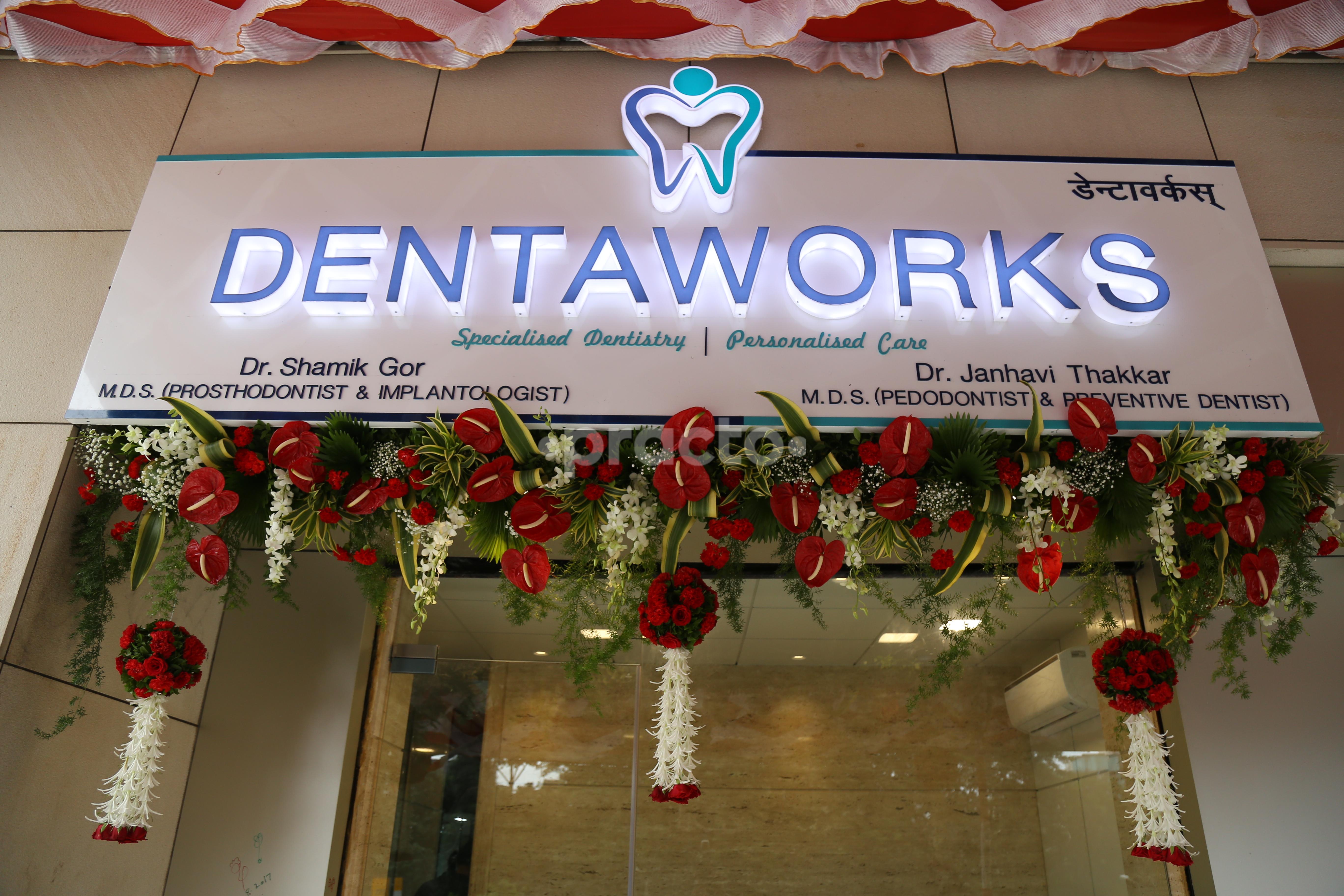 Entrance at Dentaworks Mulund West Mumbai
