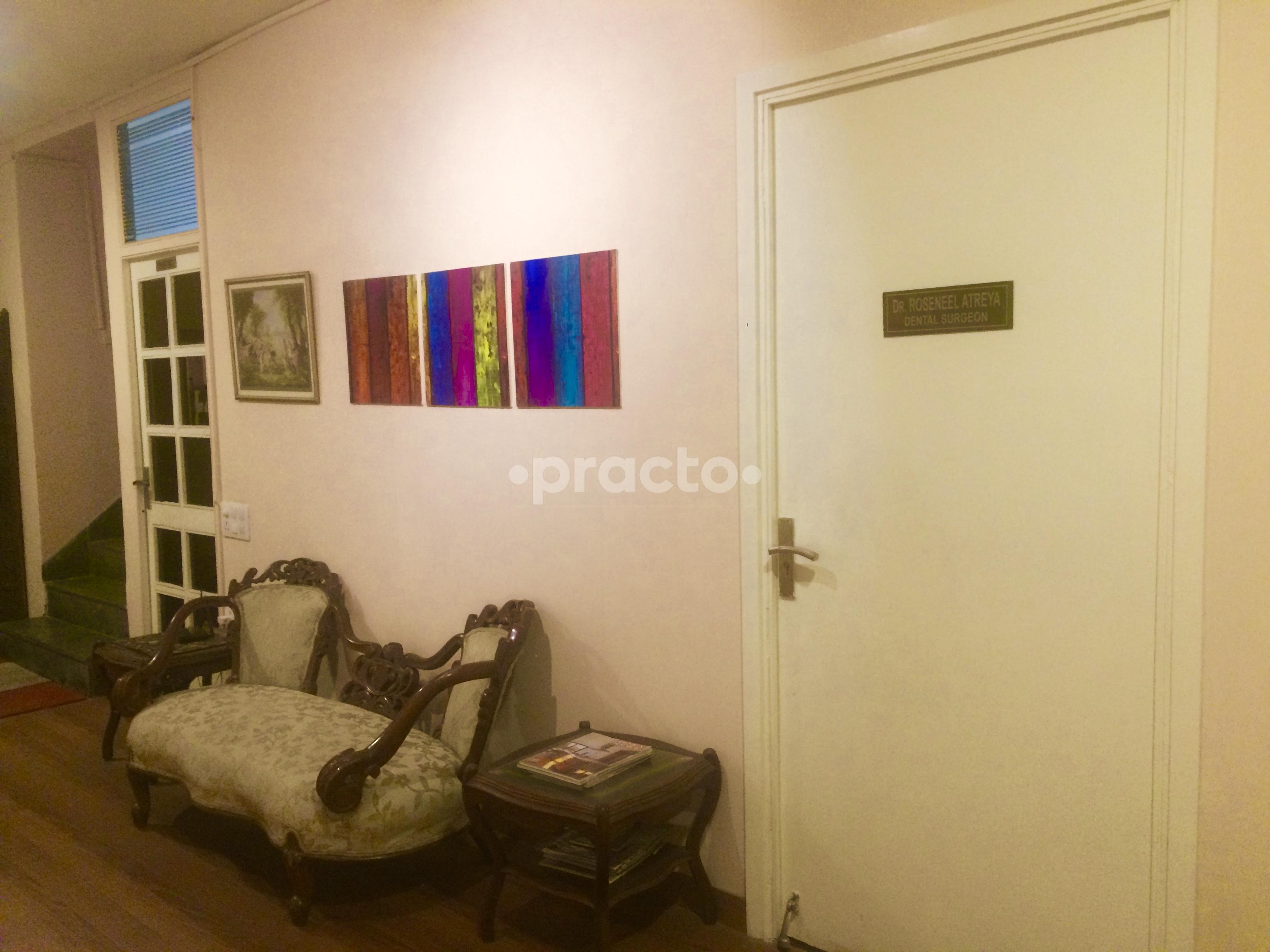 Entrance at Dr. Roseneel's Dental Clinic Sukhdev Vihar Delhi