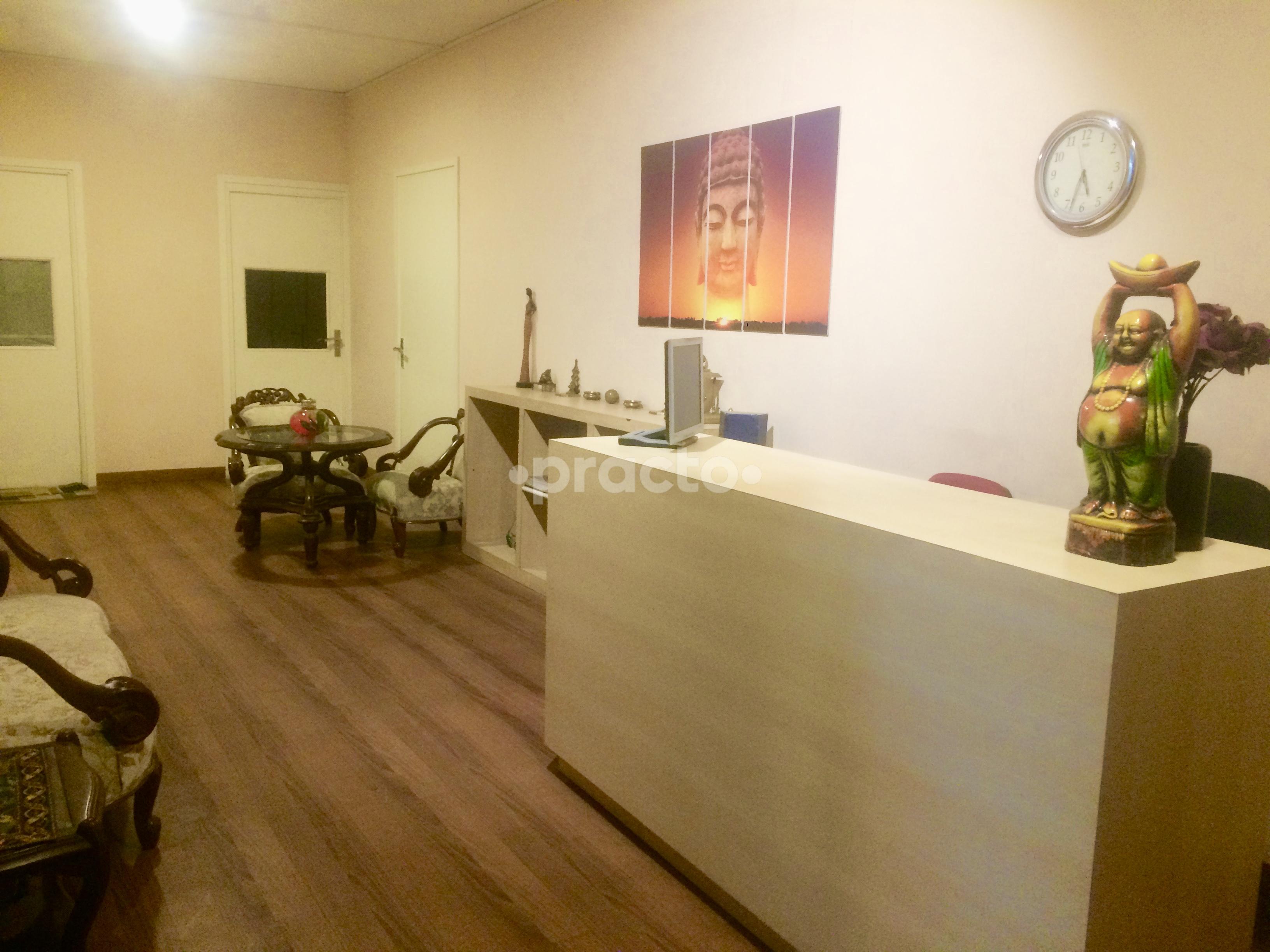 Waiting Area at Dr. Roseneel's Dental Clinic Sukhdev Vihar Delhi