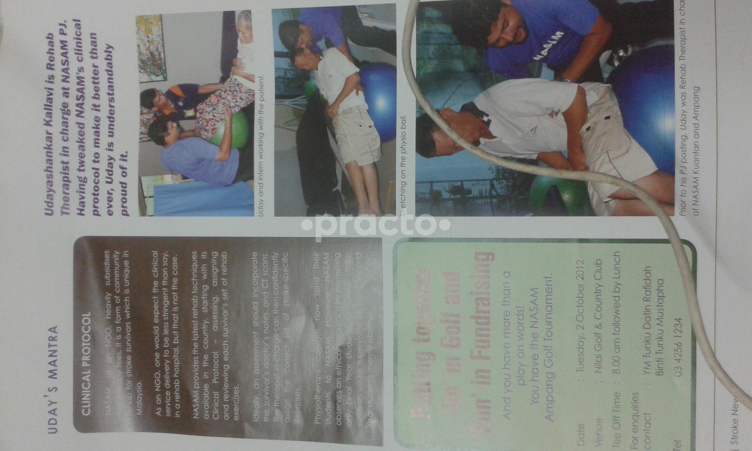 OPD/Ward at K.S.P Physiotherapy Clinic Dilsukhnagar Hyderabad