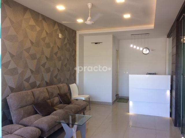 Reception at white petals multispeciality dental clinic Electronics City Bangalore