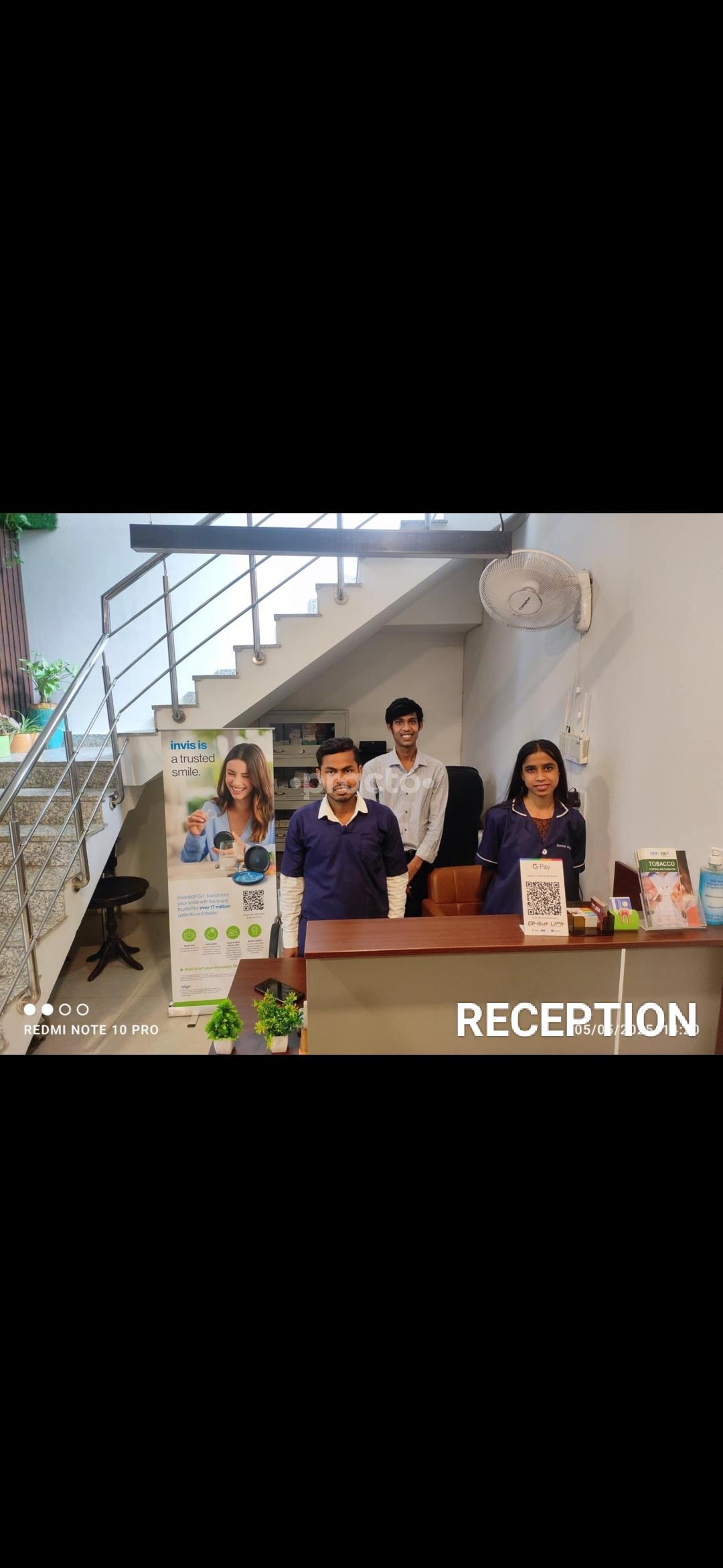 Reception Area at Kapoor's Safe Hands Dental and Healthcare Centre Sushant Lok I Gurgaon