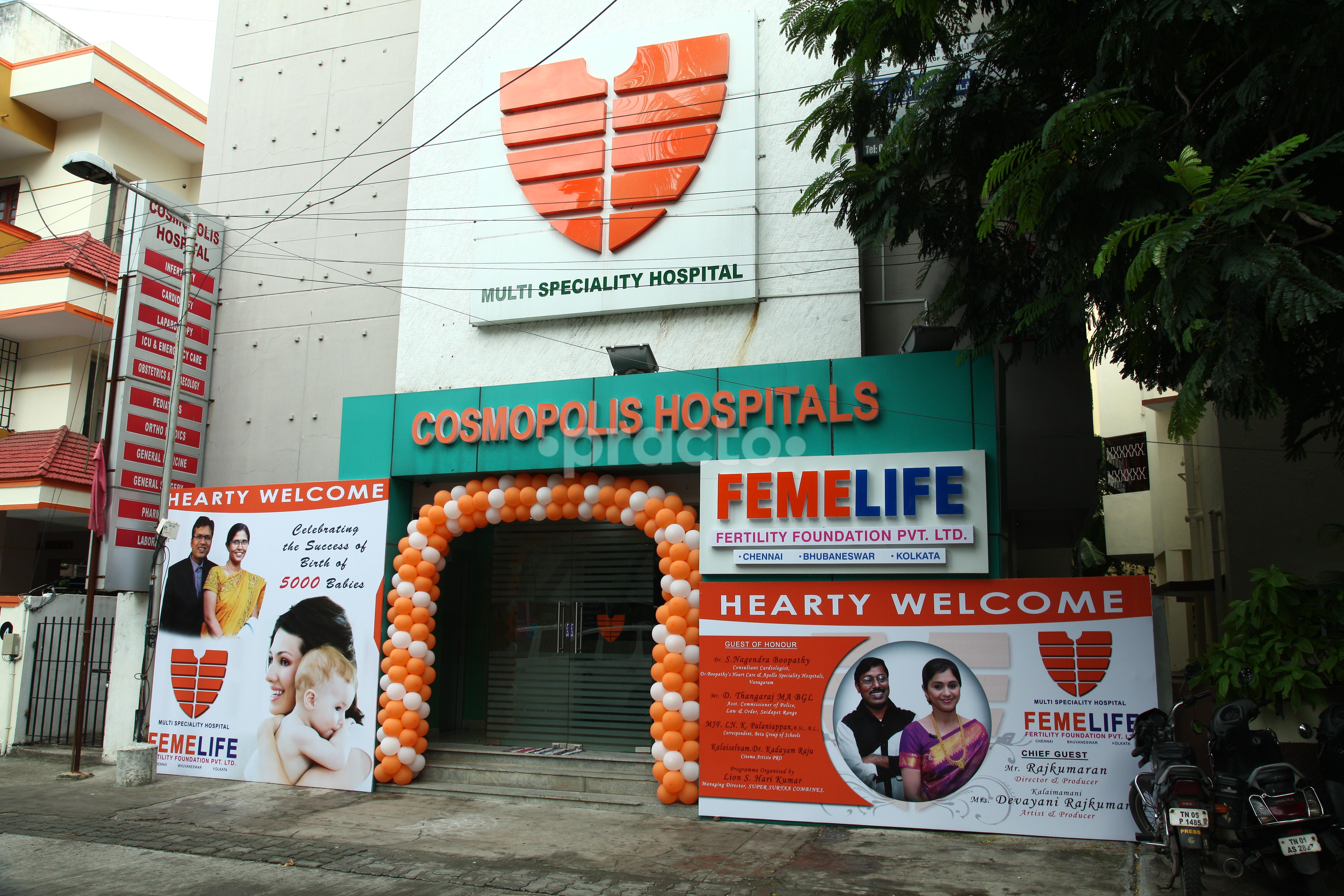Entrance at Femelife Fertility Foundation Private Limited Ashok Nagar Chennai