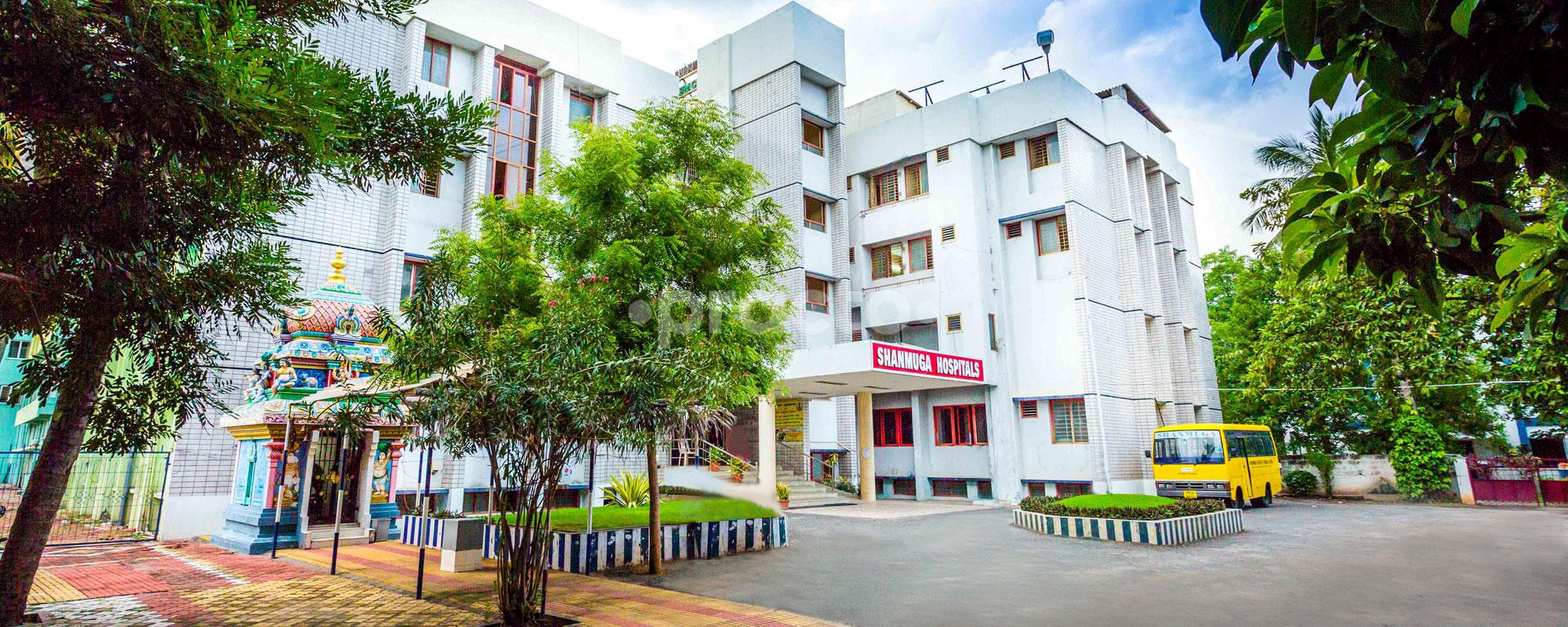 Outside Area at shanmuga hospital Hasthampatti Salem