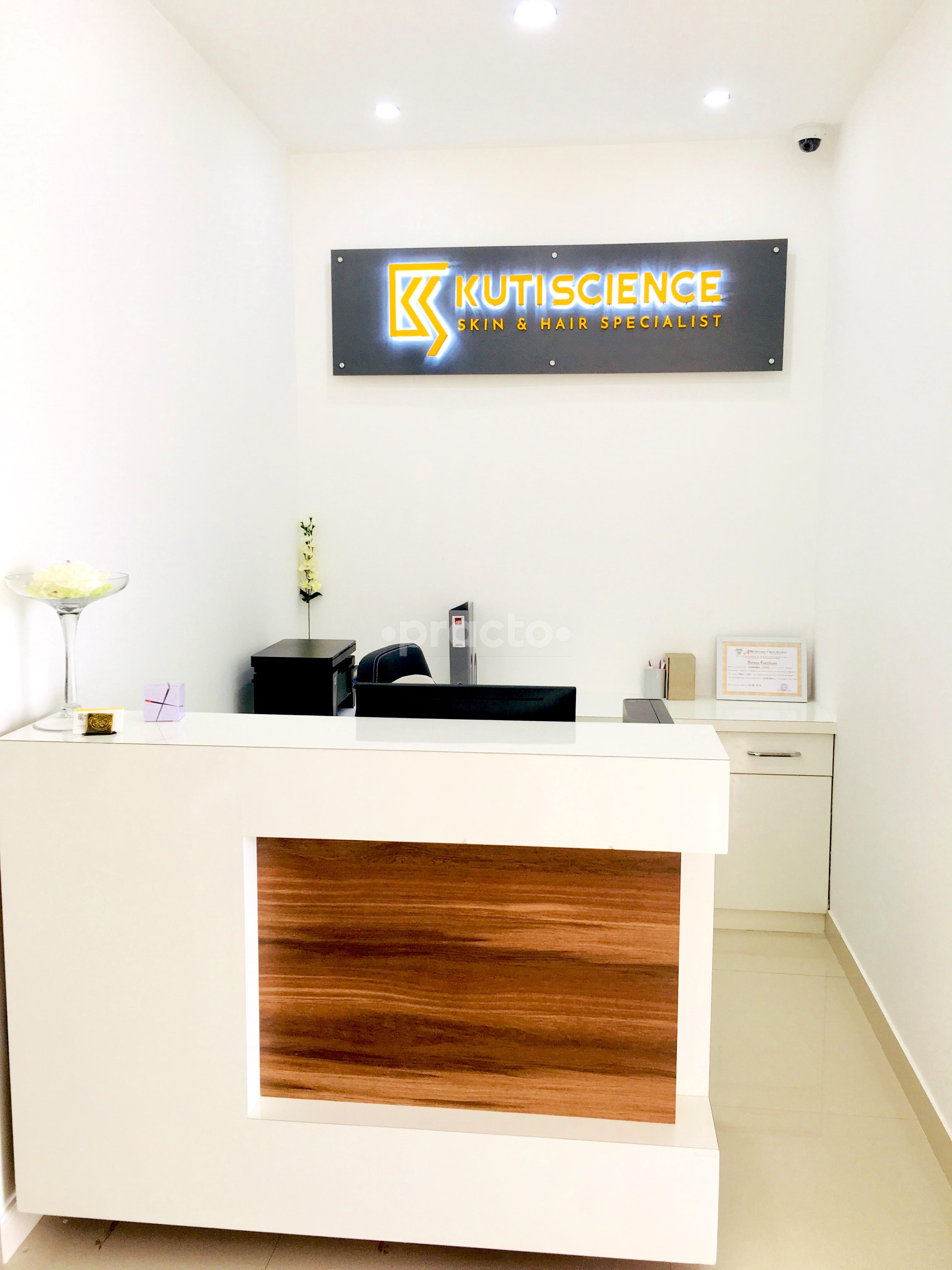 Reception at Kuti Science Skin and Hair Specialist Ganganagar Bangalore