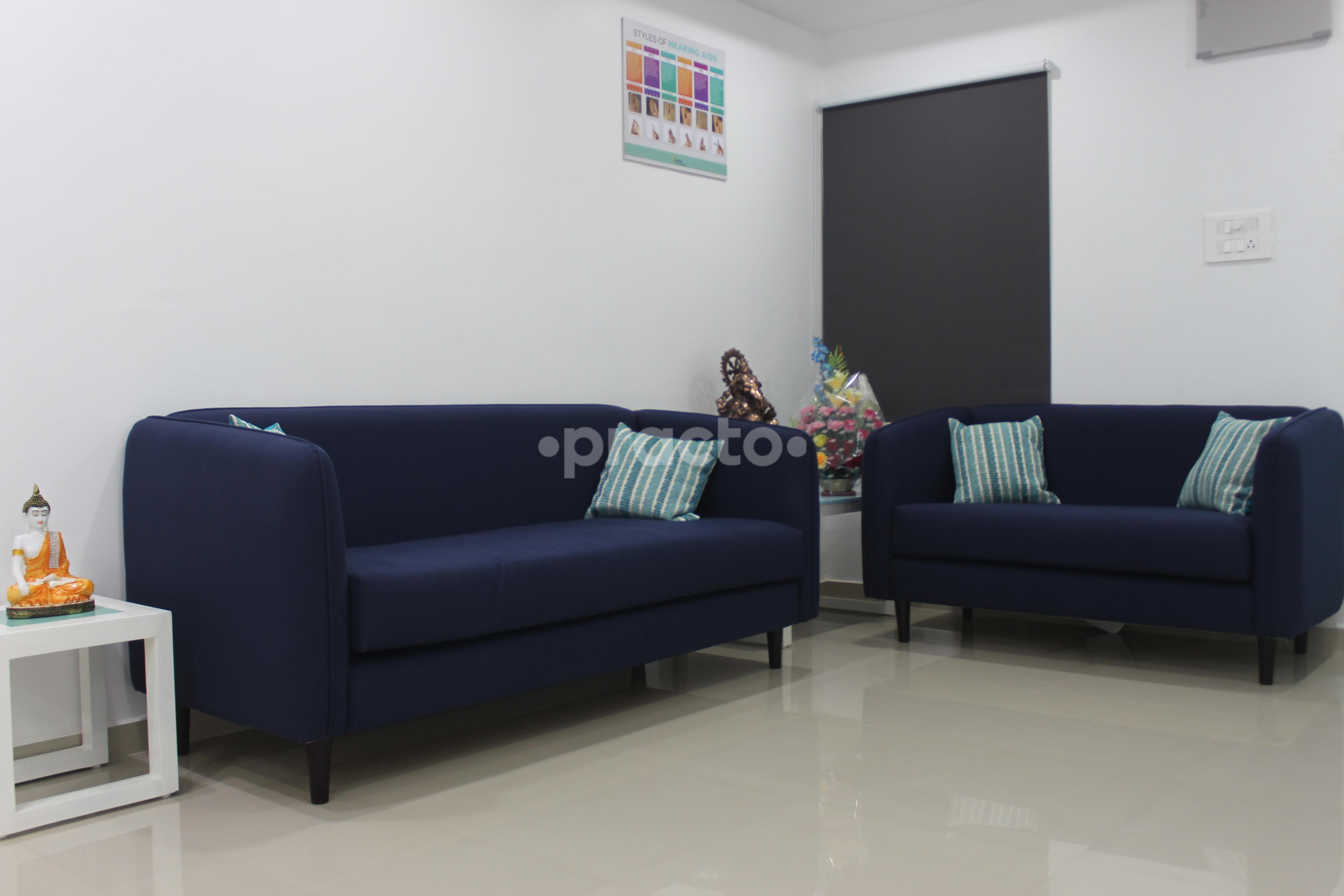 Waiting Area at Phoenix Speech and Hearing Clinic Sanath Nagar Hyderabad