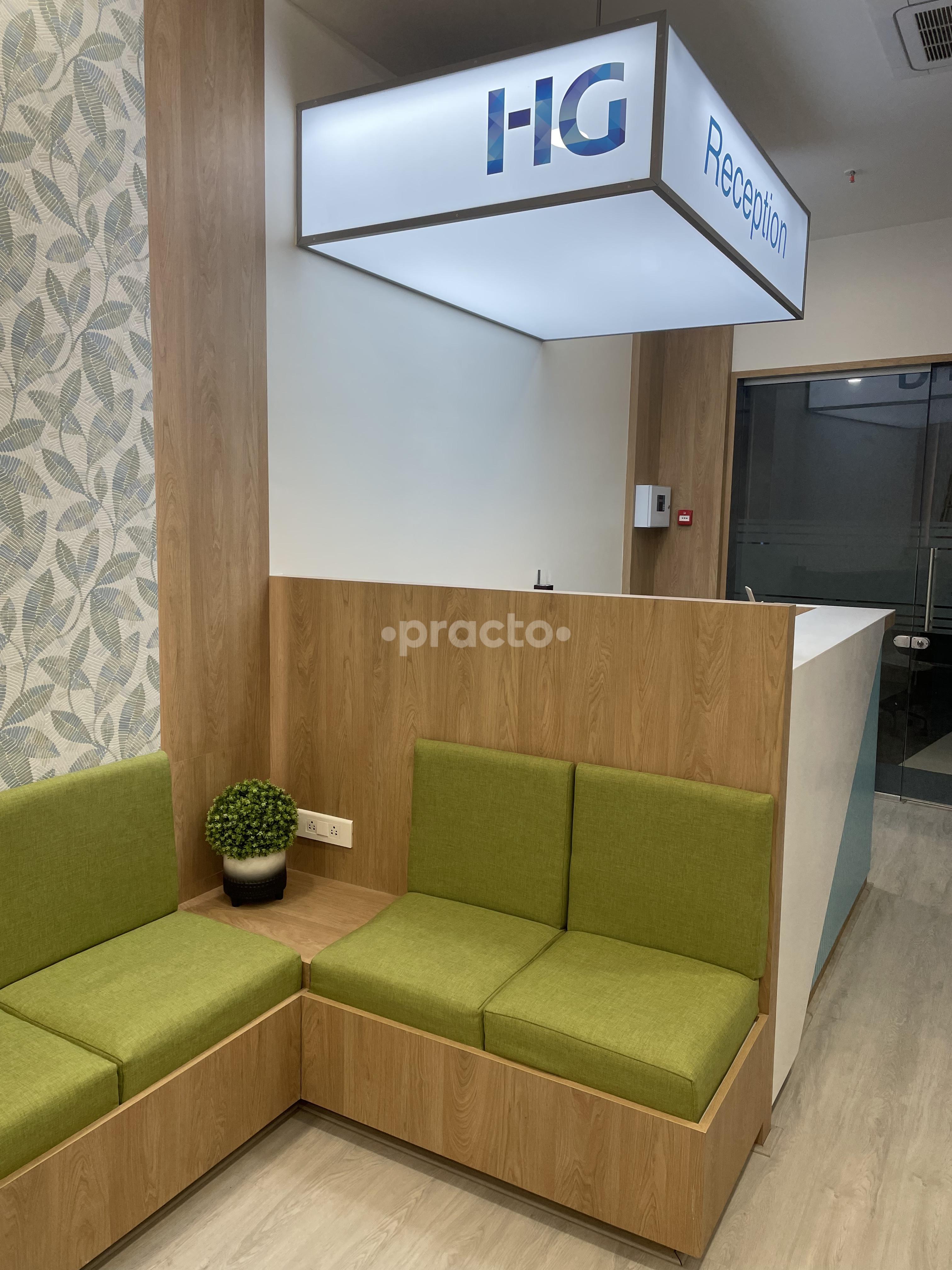 Waiting Area at HG Superspeciality Clinic Manpada Thane