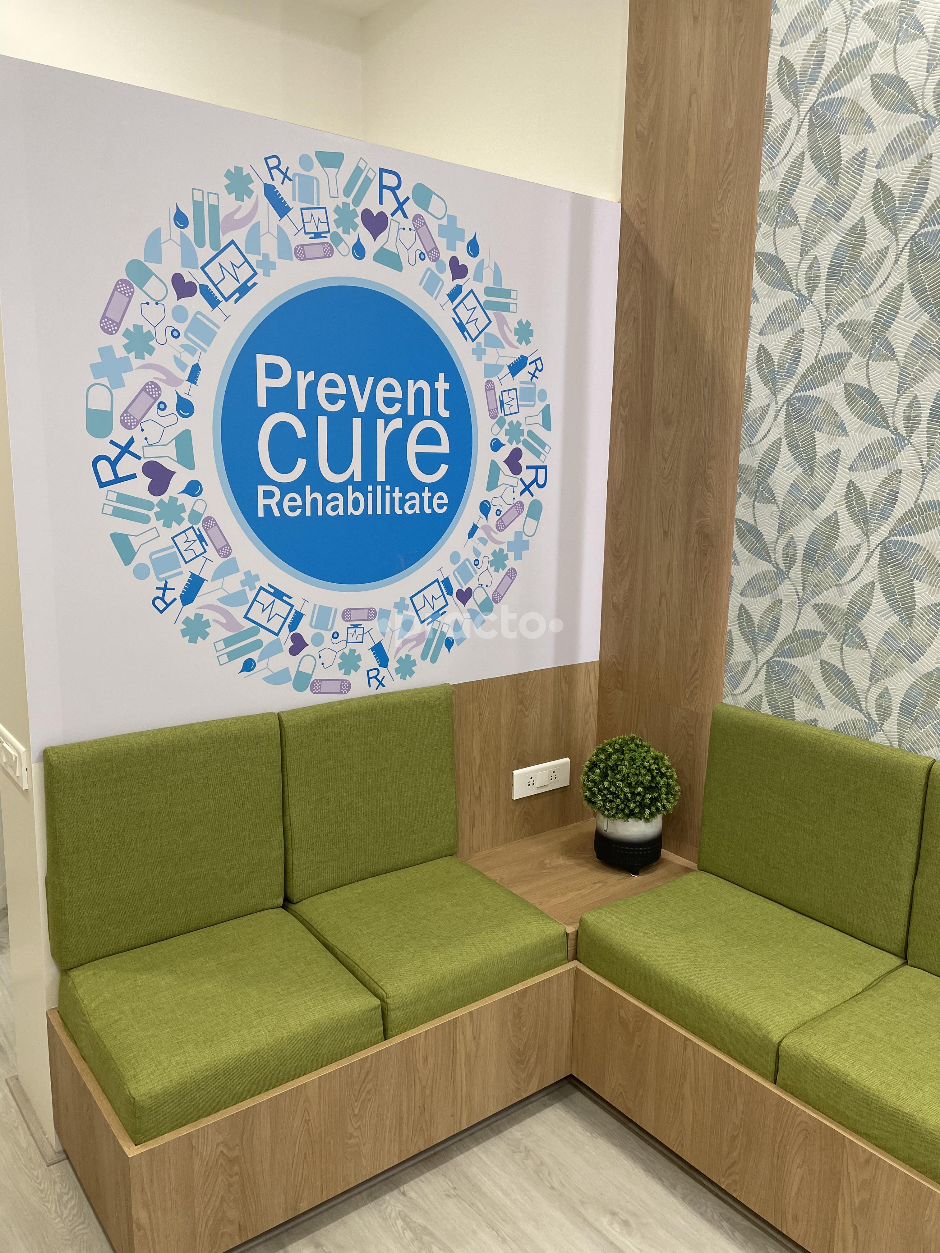 Waiting Area at HG Superspeciality Clinic Manpada Thane
