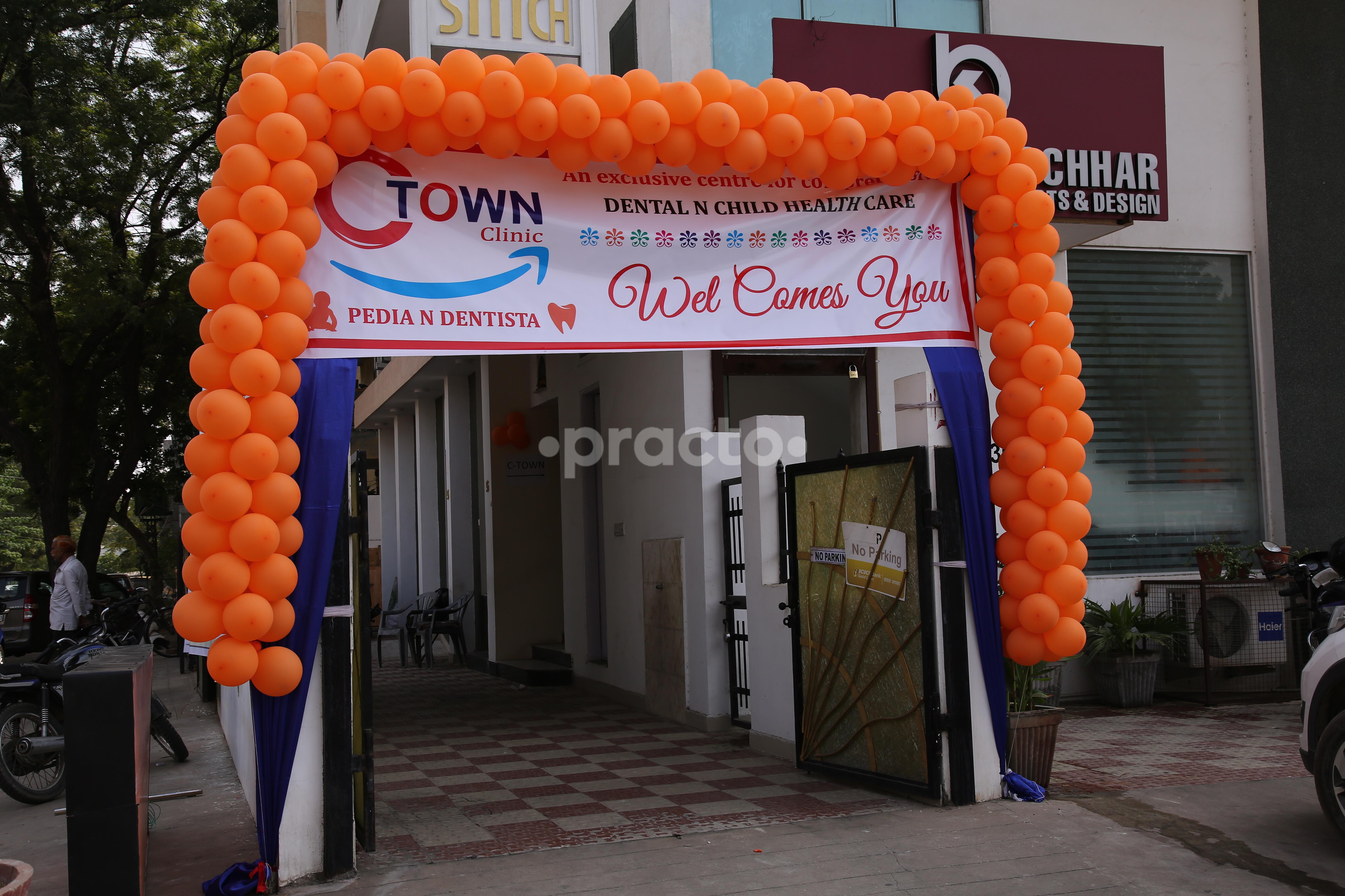 Entrance at C-Town Clinic Vidhyadhar Nagar Jaipur