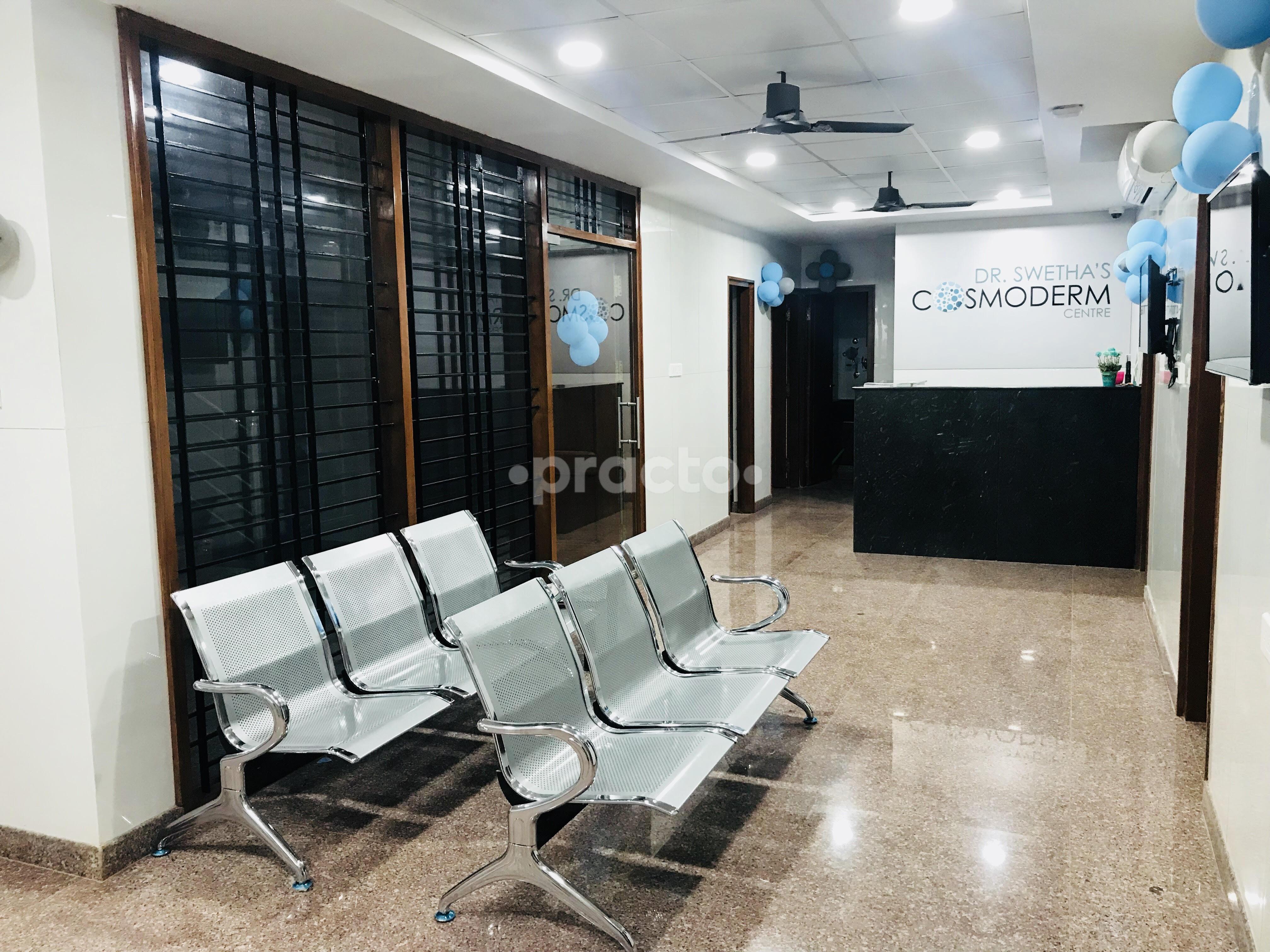 Waiting Area at Dr Swetha's Cosmoderm Centre Indiranagar Bangalore