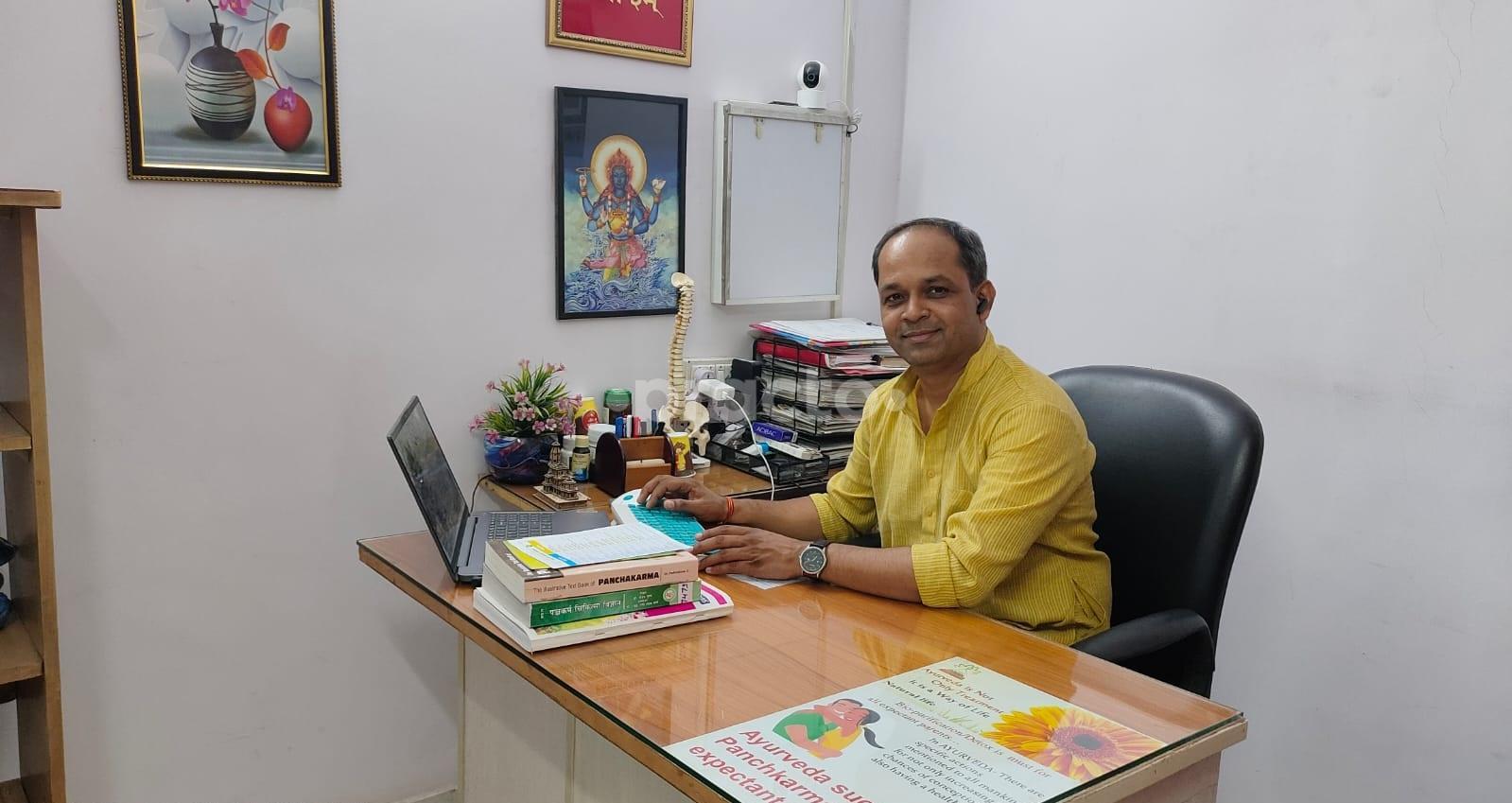 Consultation Room at Aryavarta Ayurvedic Panchakarma Clinic Sector 128 Noida