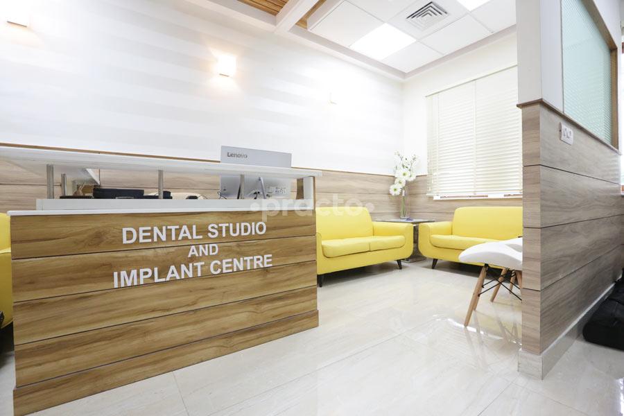 Reception at Dental Studio and Implant Centre Chanakyapuri Delhi