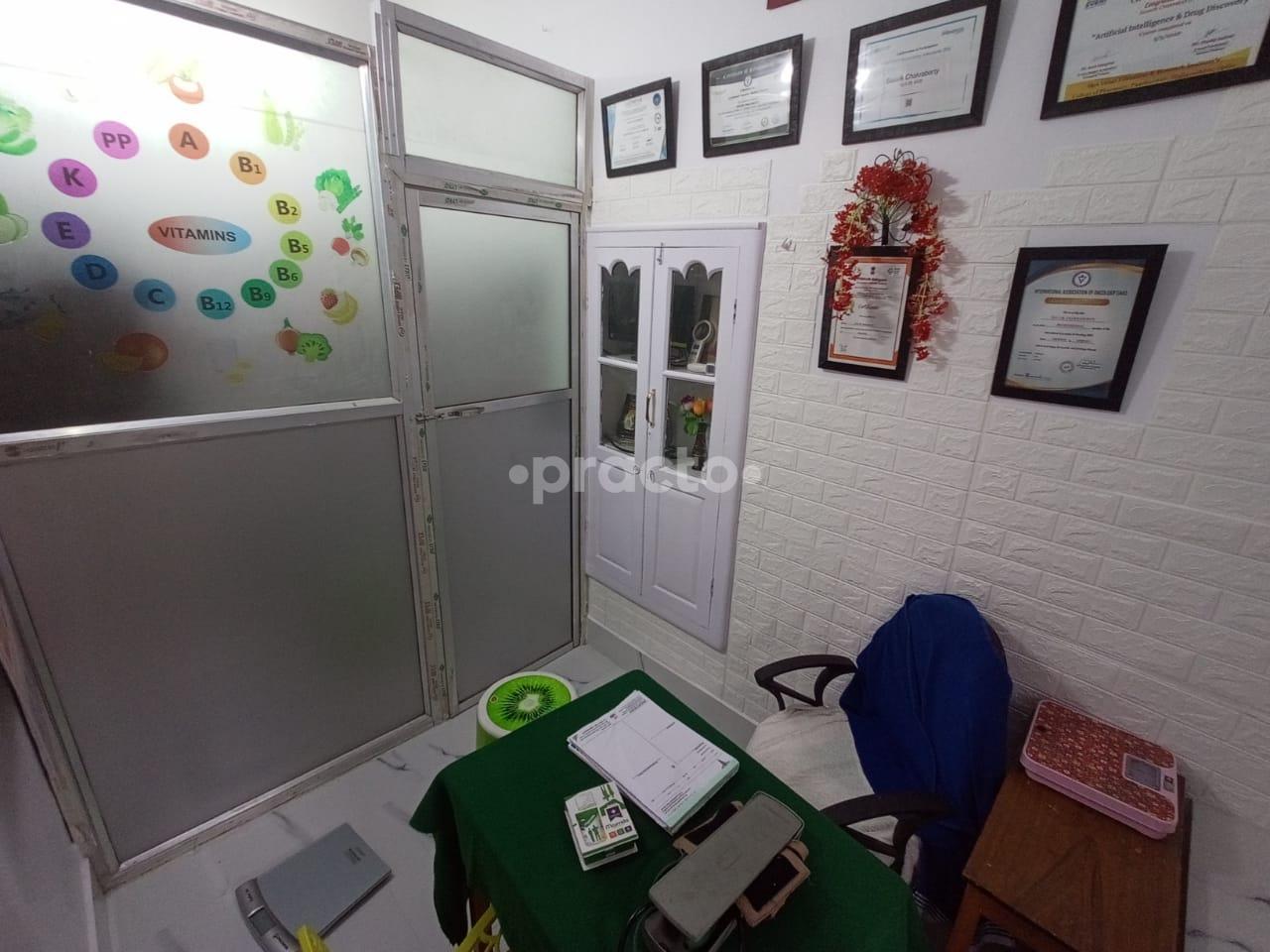 Reception Area at Dietitian Souvik Chakraborty Garia Kolkata