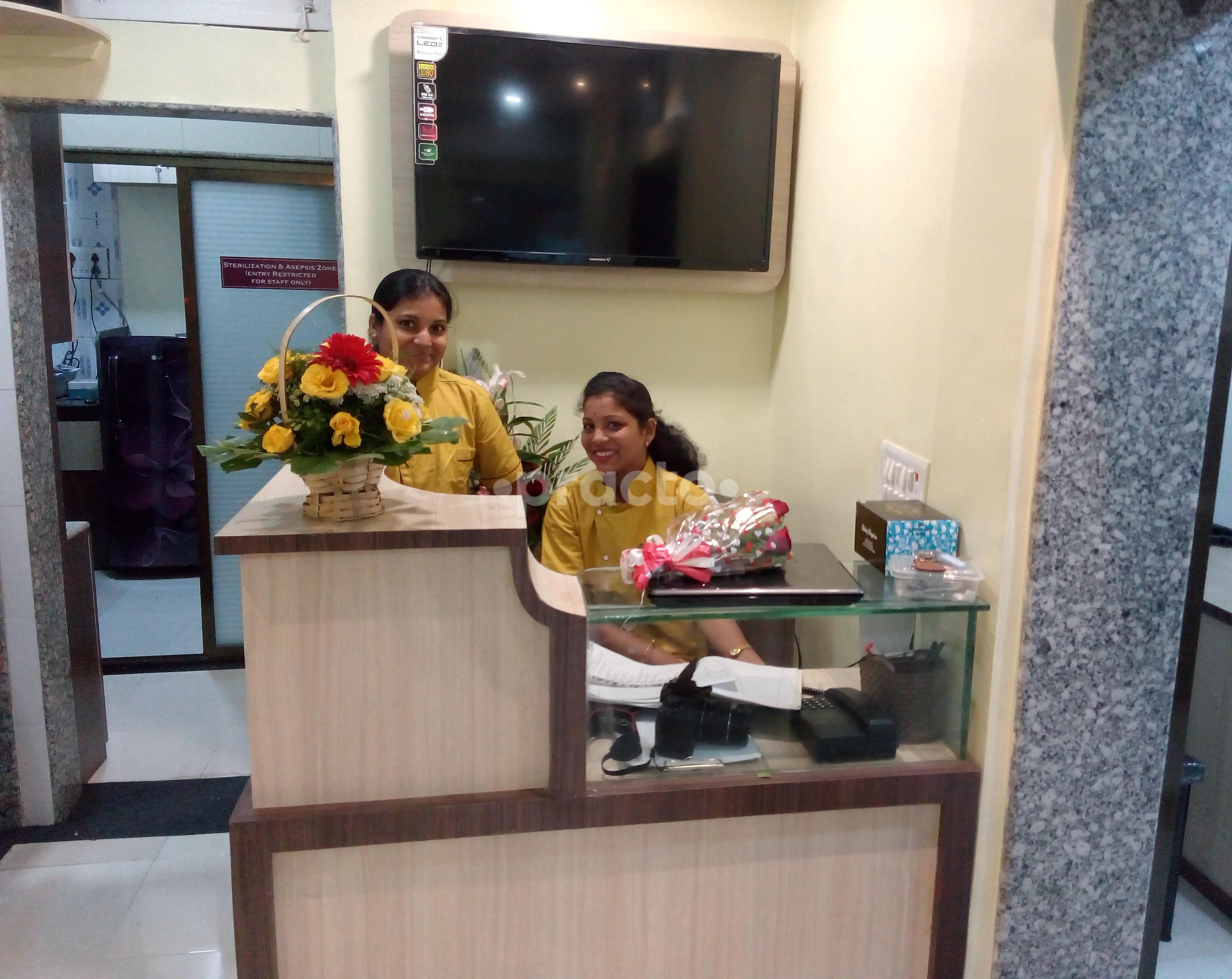 Reception at LAXMI Face & Multi Specialty DENTAL Clinic Kopar Khairne Navi Mumbai