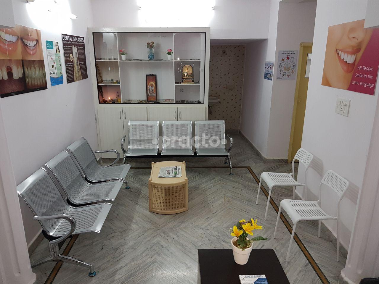 Waiting Area at Aditya Dental Shivrampally Hyderabad