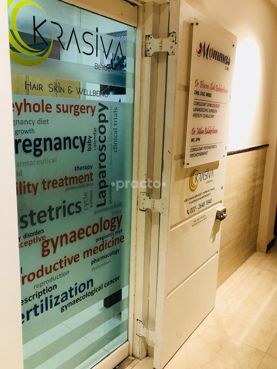 Entrance at Krasiva Clinic Marine Lines Mumbai