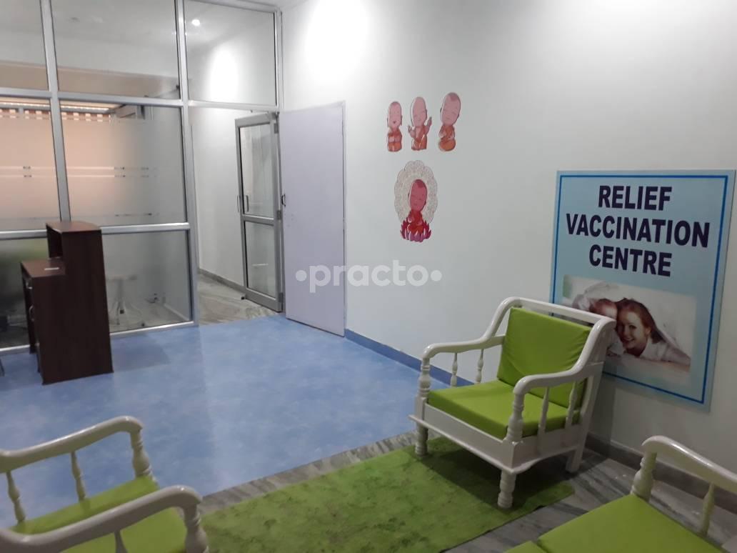 Waiting Area at Relief Gynae & Child Clinic Sector 20 Panchkula