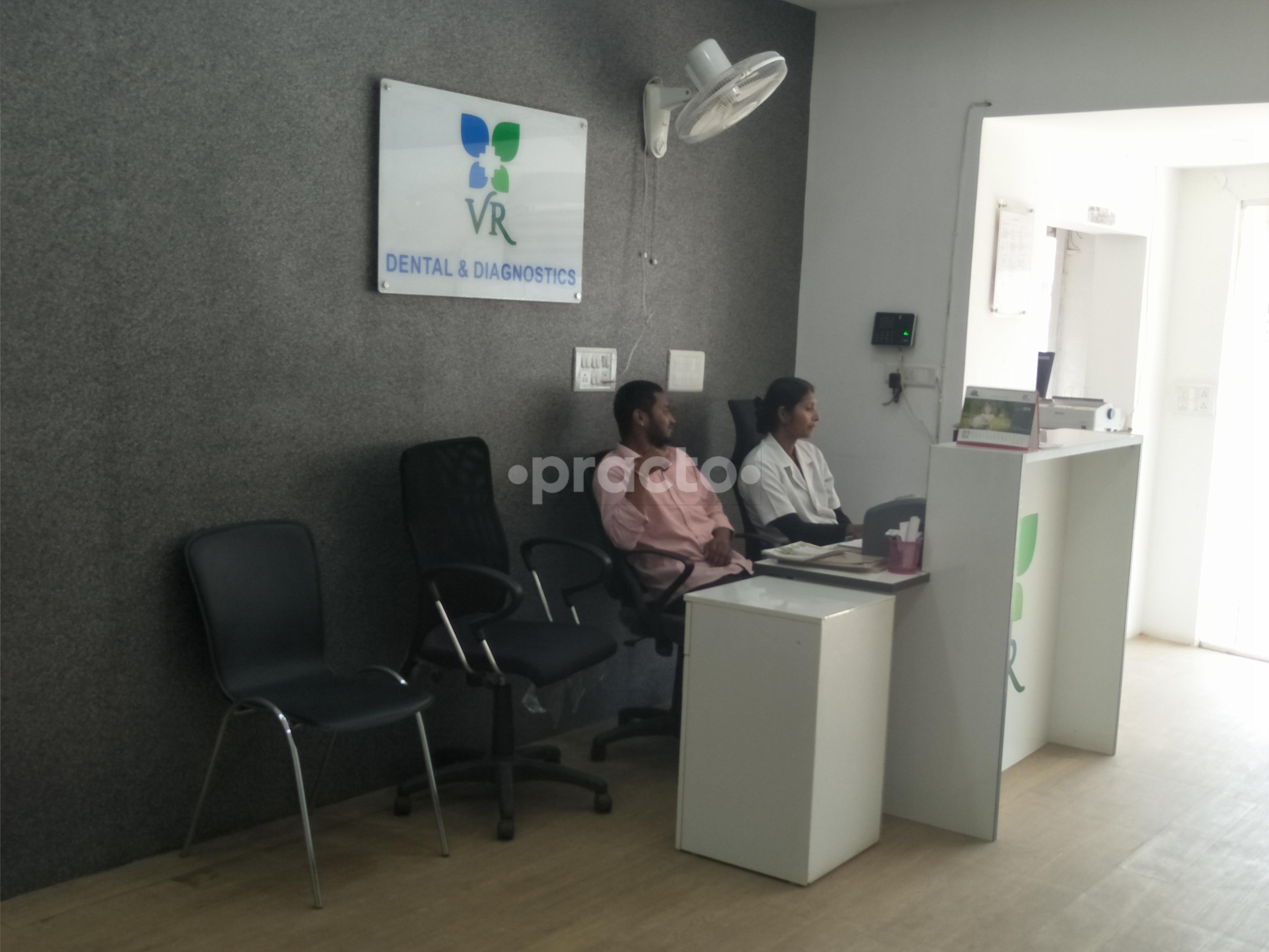 Reception at VR Polyclinic & Dental Clinic Hennur Bangalore