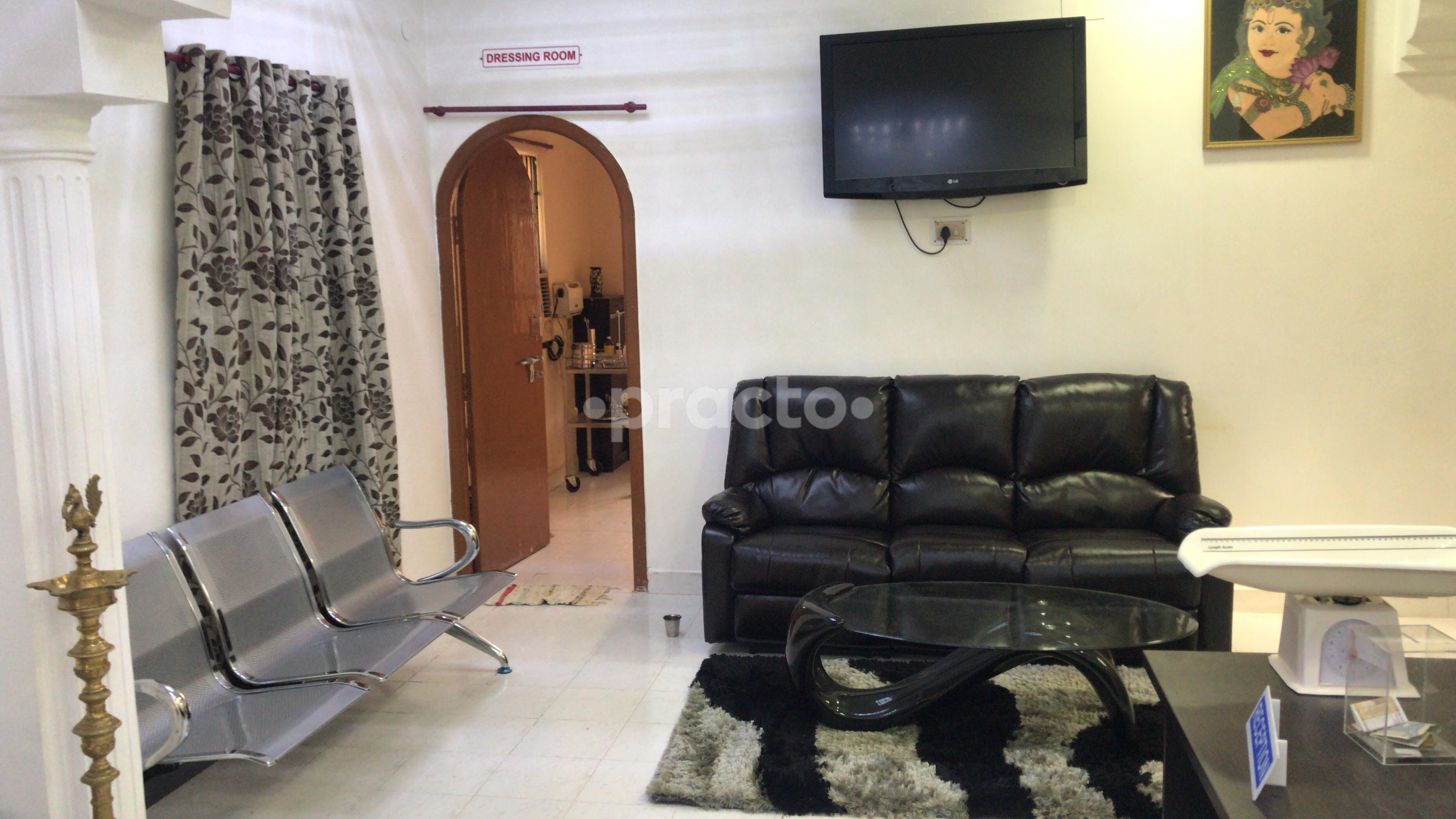 Waiting Area at JKR Clinic Saligramam Chennai