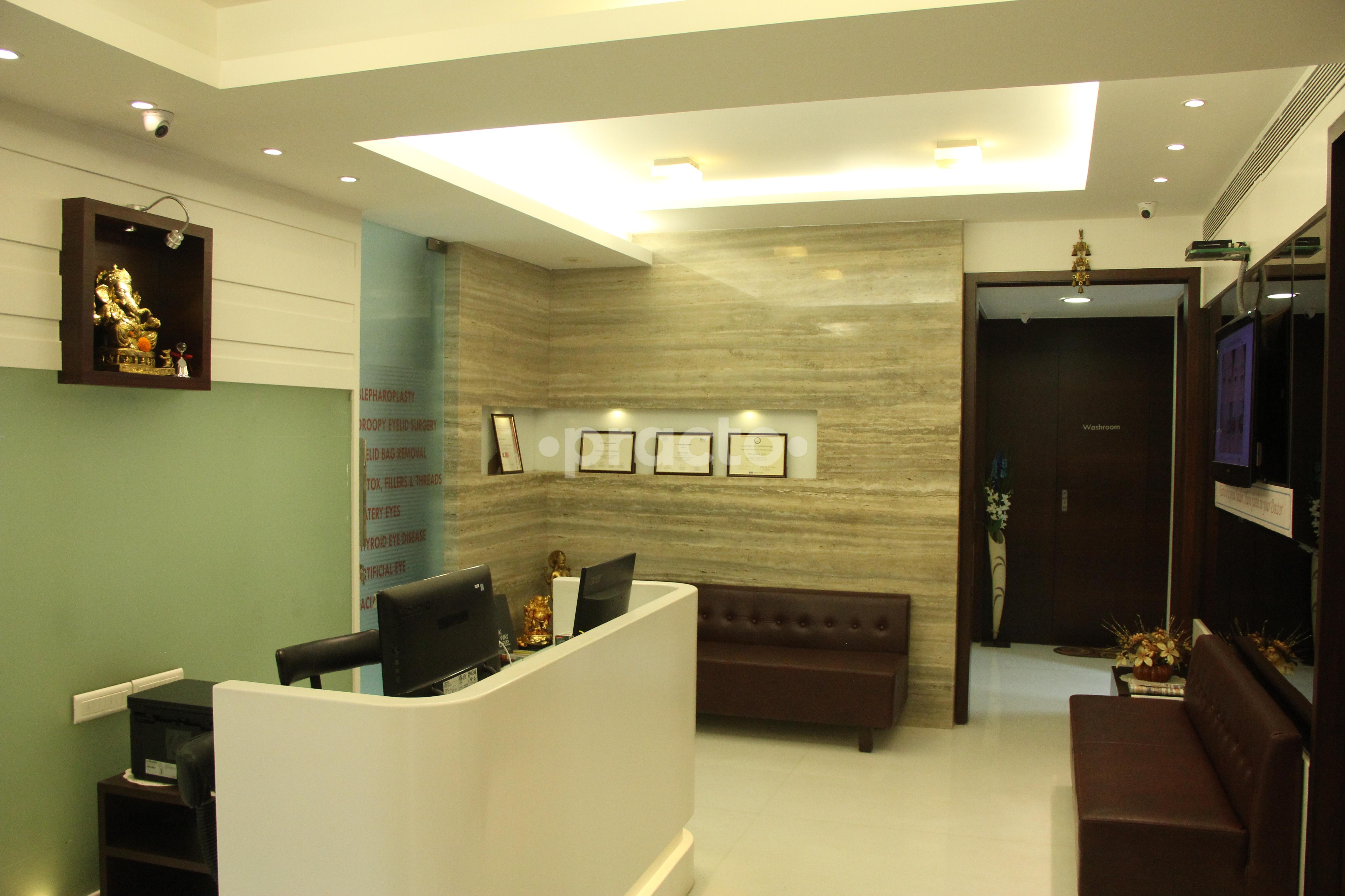 Waiting Area at Mumbai Eye Plastic Surgery Centre - MEPS Bandra West Mumbai
