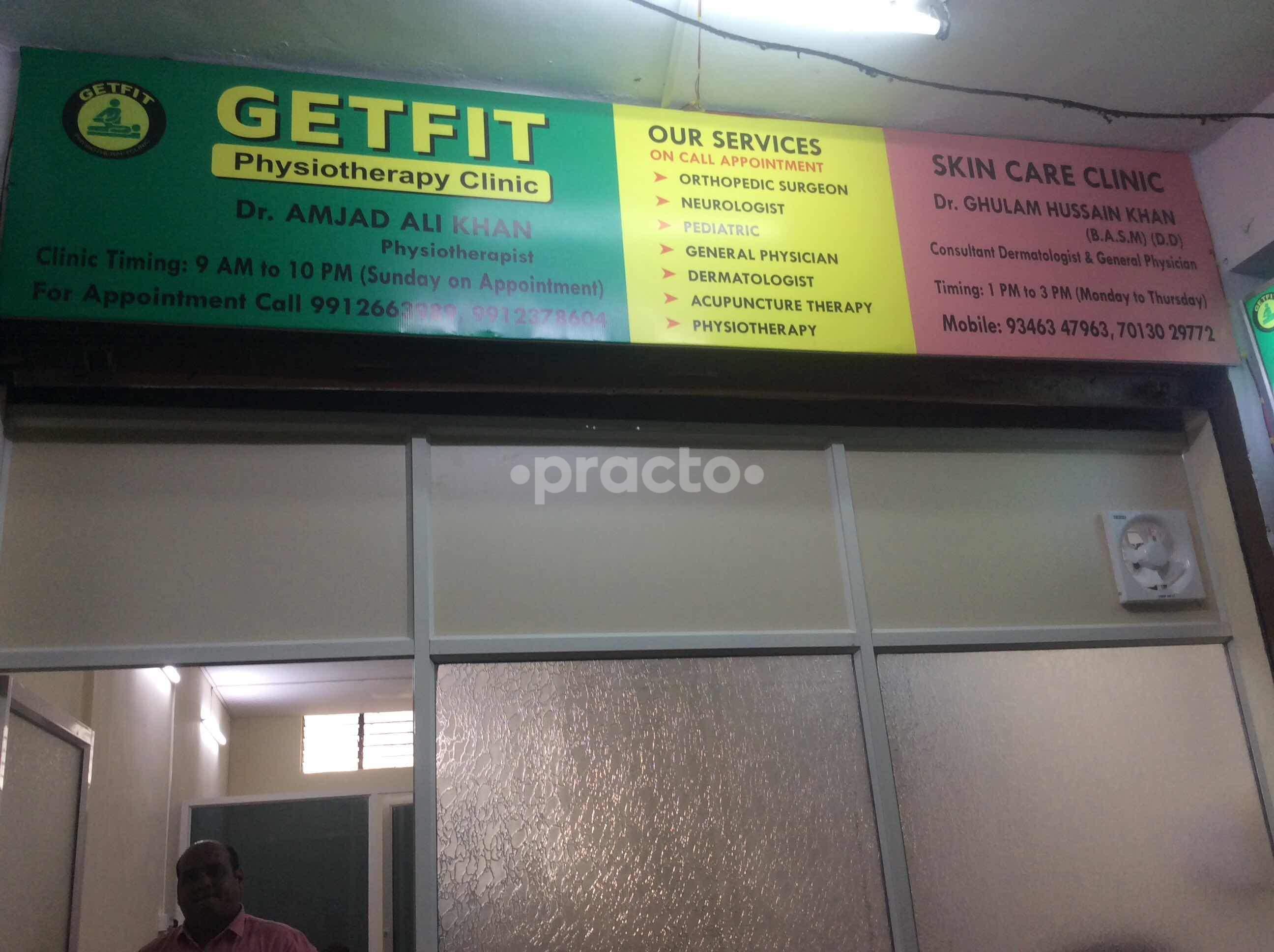 Entrance at GetFit Physiotherapy Clinic Masab Tank Hyderabad