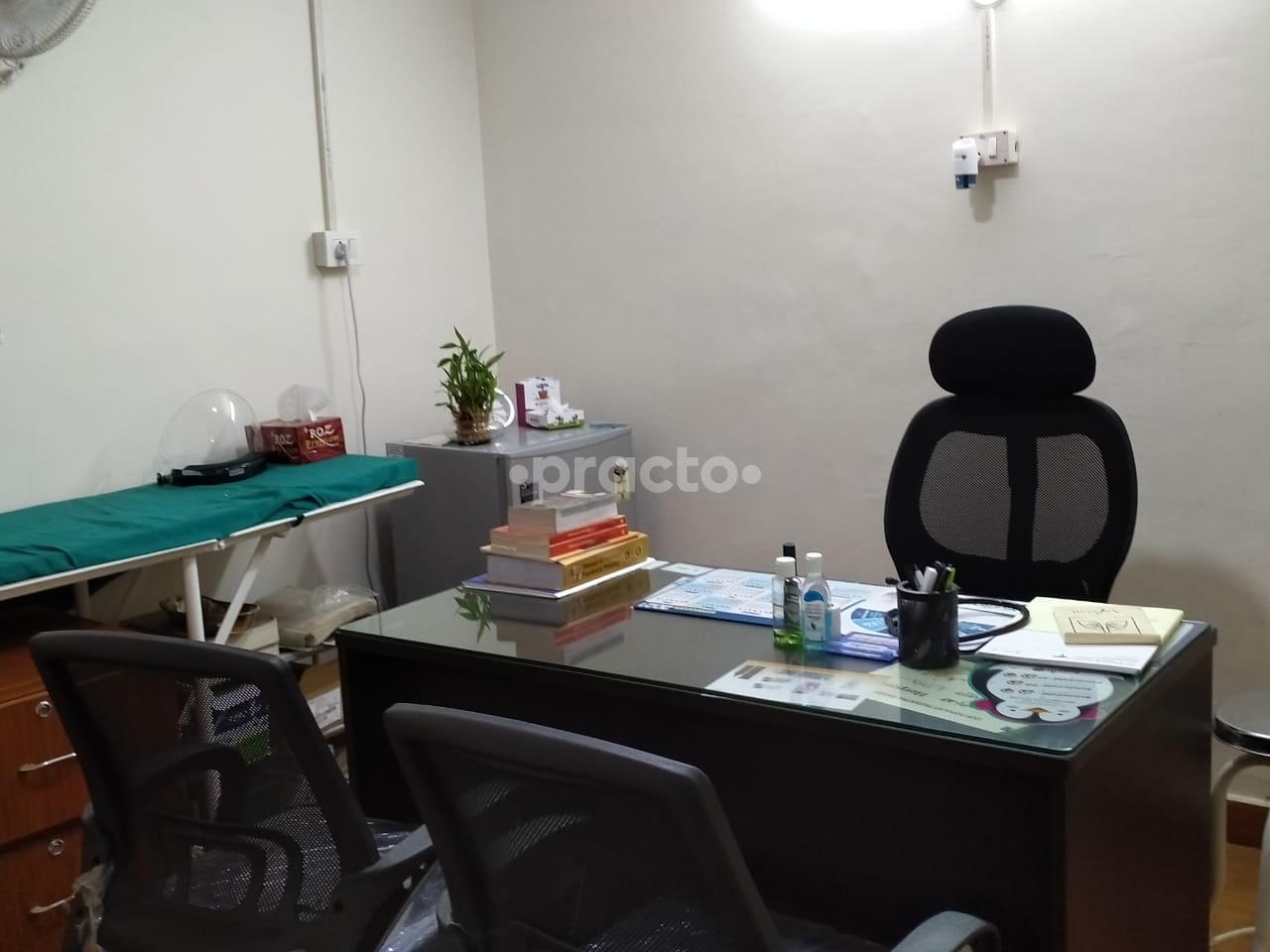 Consultation Room at Mother and Child Clinic Shahdara Delhi