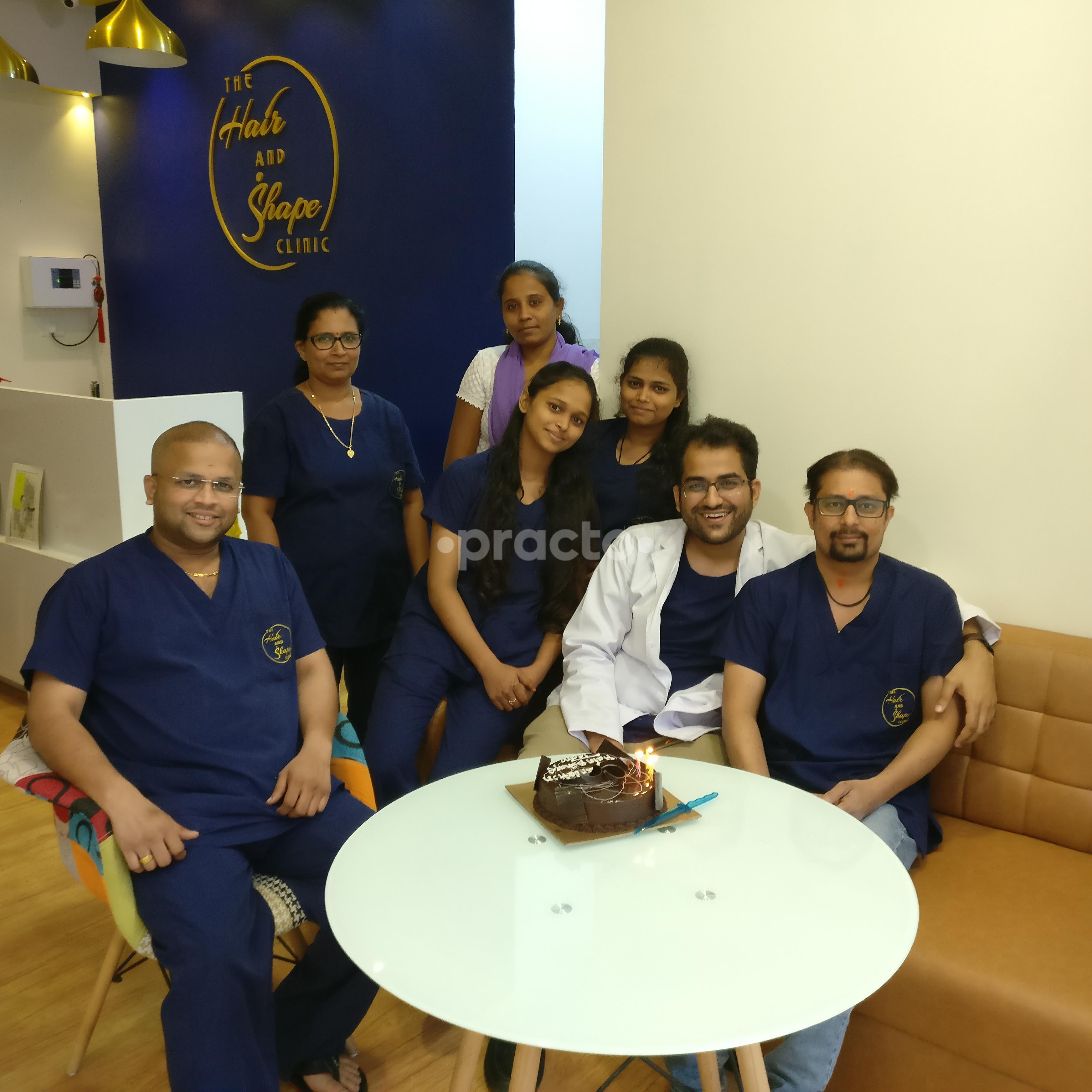 Waiting Area at The Hair and Shape Clinic Malad West Mumbai