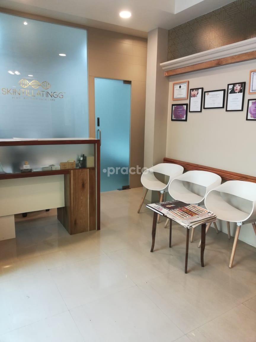 Waiting Area at Skintillatingg Koregaon Park Pune