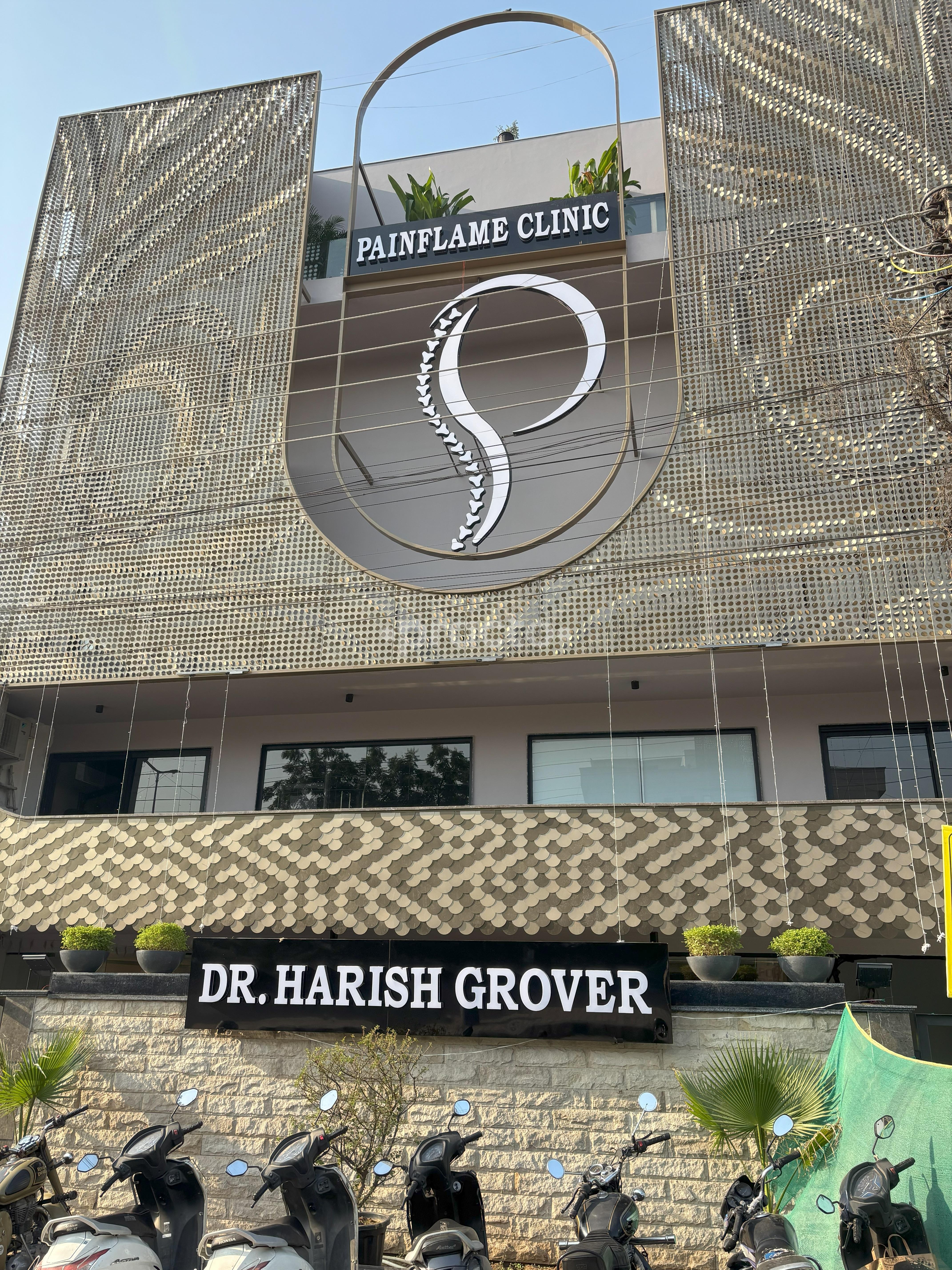 Entrance at Painflame Clinic Gurgaon Sector 38 Gurgaon