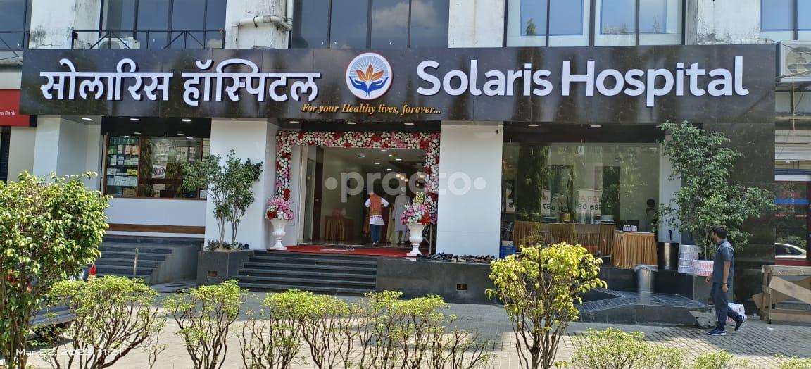 Establishment board at Solaris Hospital Thane West Thane