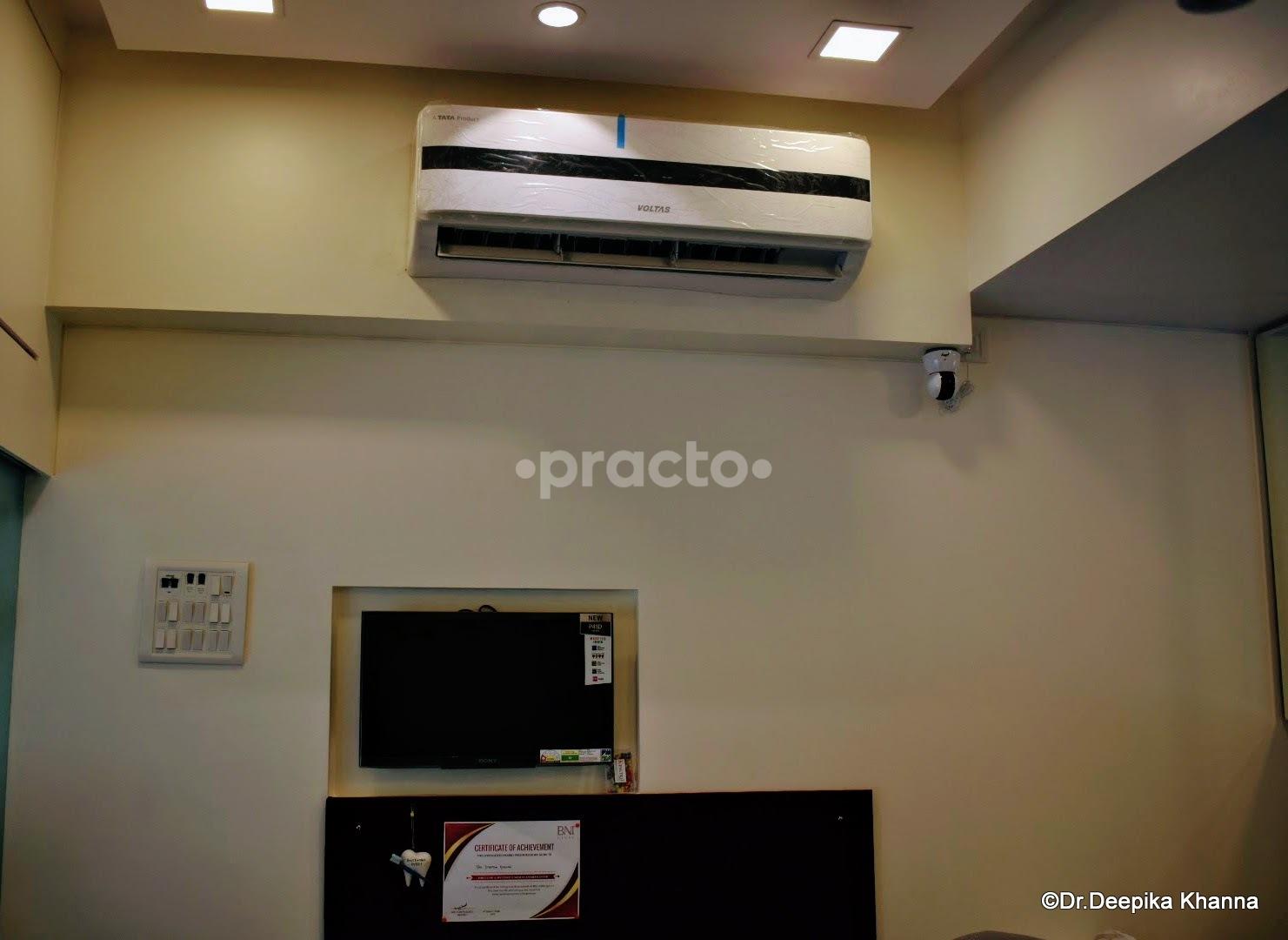 OPD/Ward at Dr.Deepika's Implant & Cosmetic Dental Clinic Mulund East Mumbai