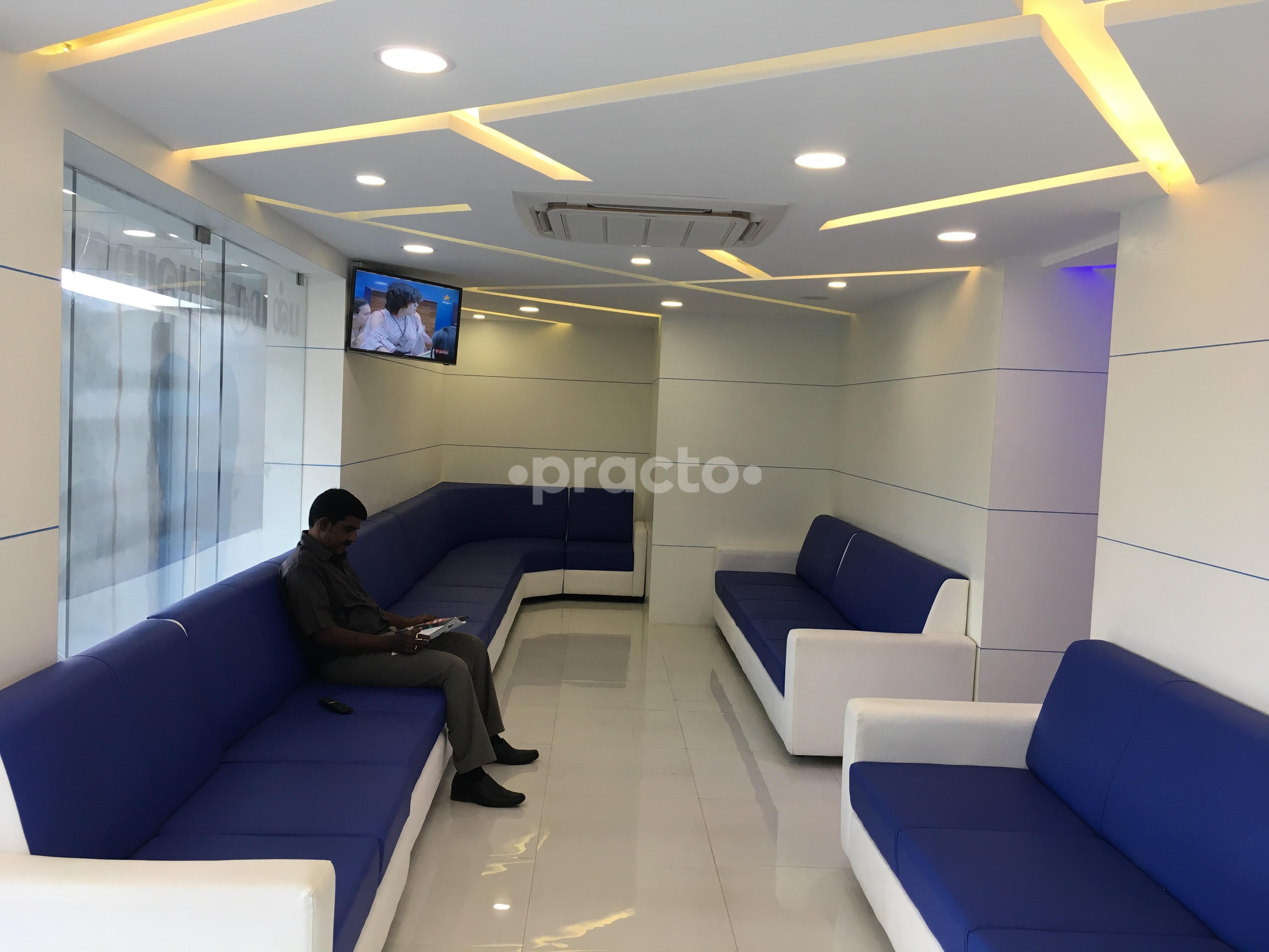 Reception Area at Cure 32 Advanced Dental Care Ambattur Chennai