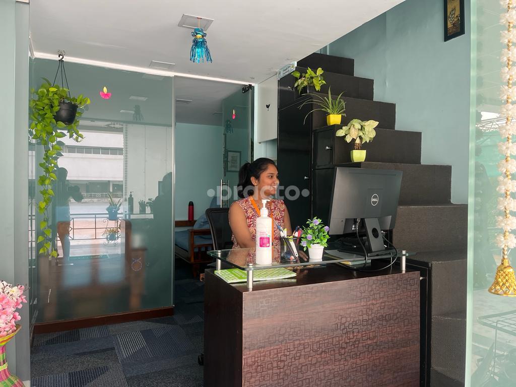 Reception Area at Manpravah Hypnoclinic Vashi Navi Mumbai
