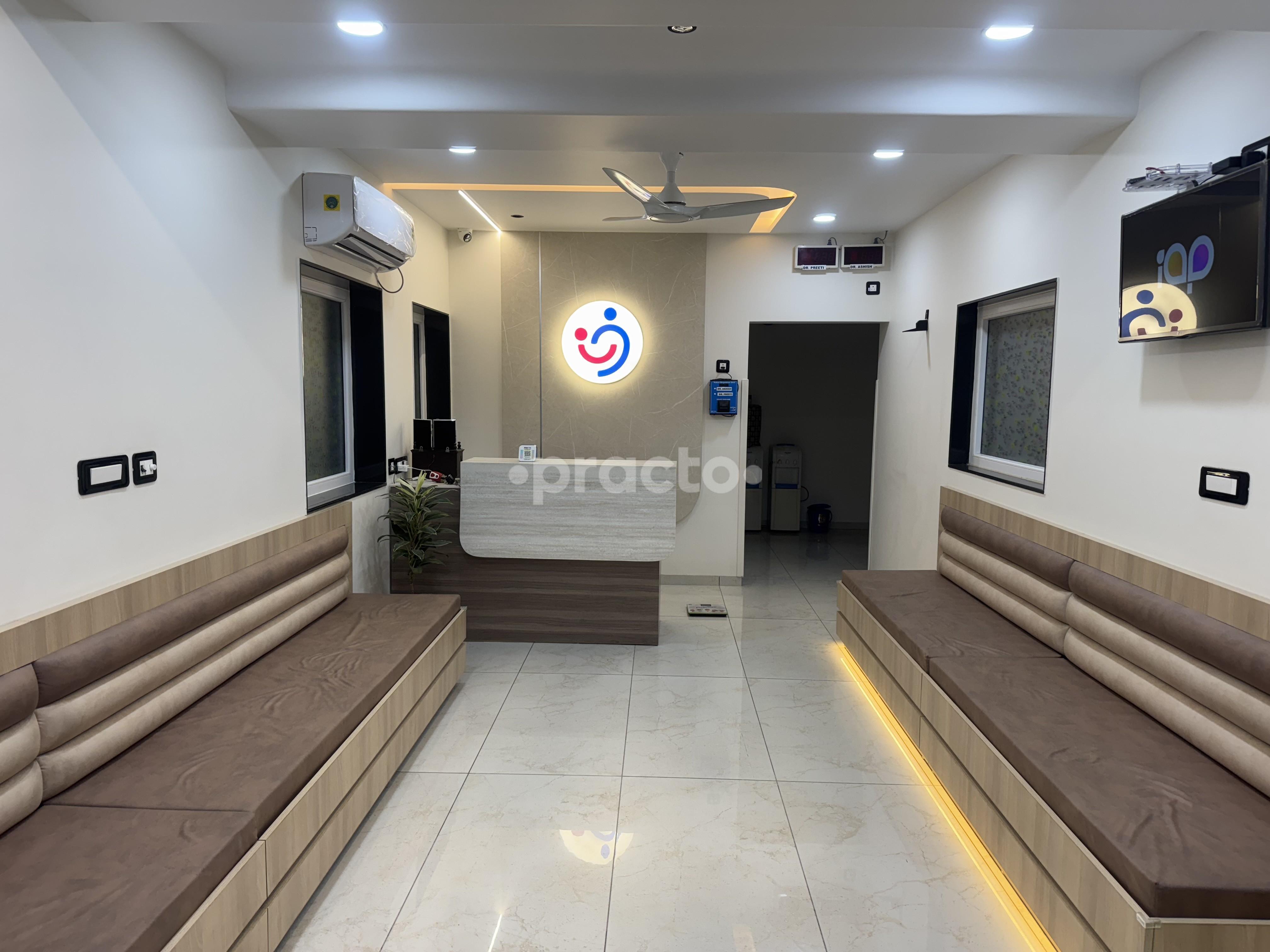 Reception Area at Cherish Mother & Child Care  Clinic Dwarka Delhi