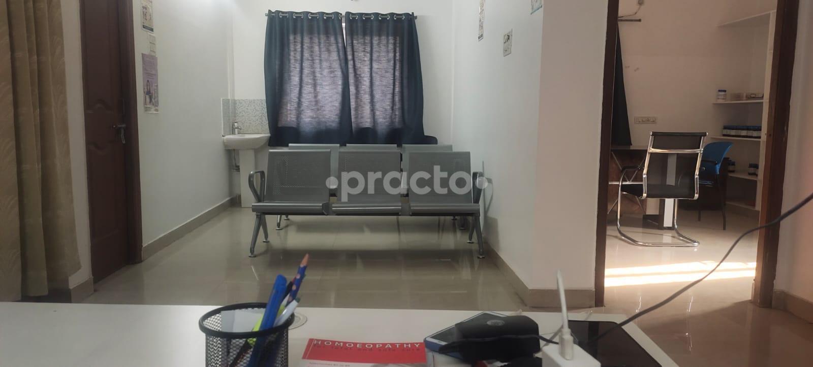 Waiting Area at Dr.Dubashi Ramesh Homeopathy Suchitra Circle Hyderabad