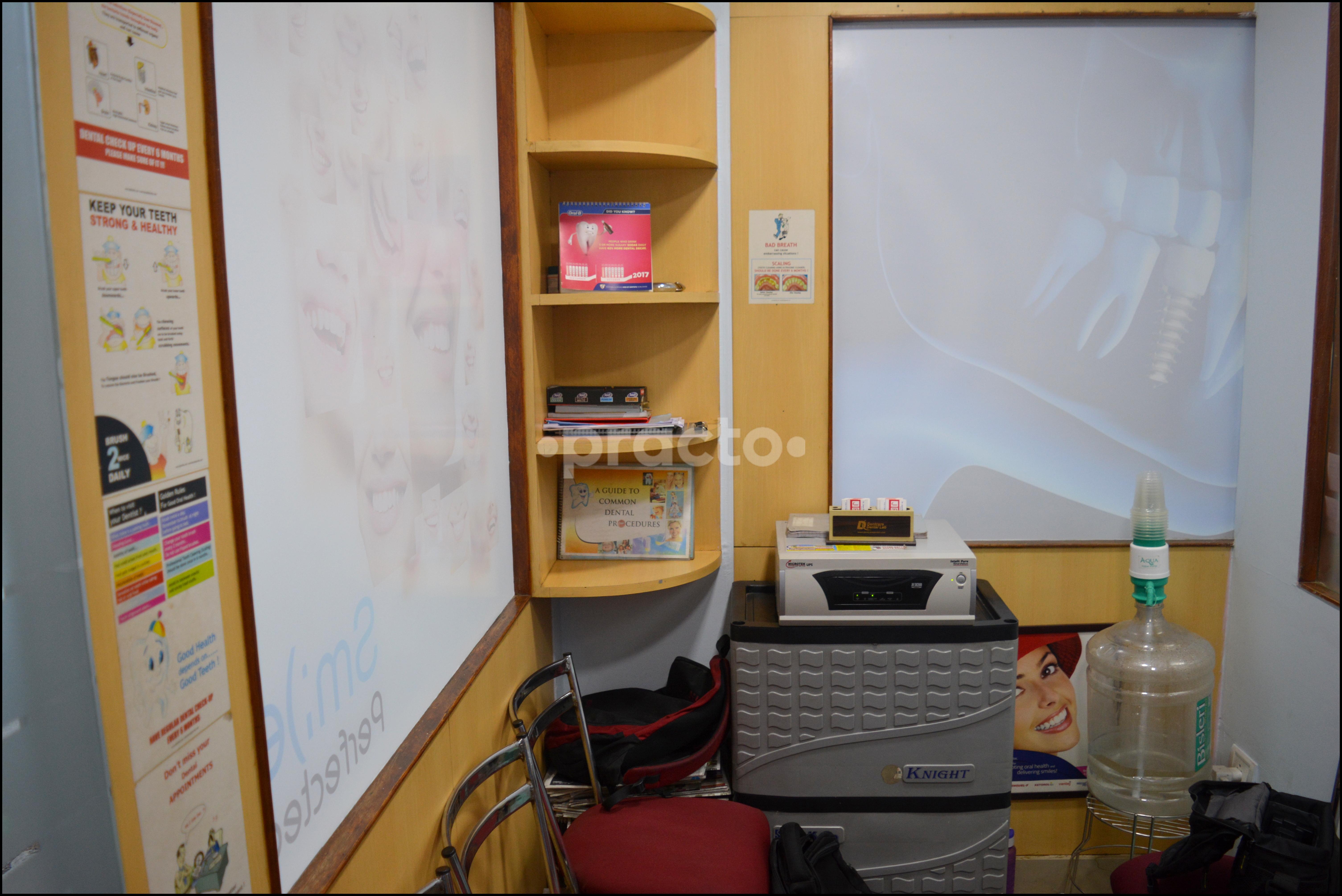 Reception at RxCura Dental Clinics Koramngala Branch Koramangala Bangalore
