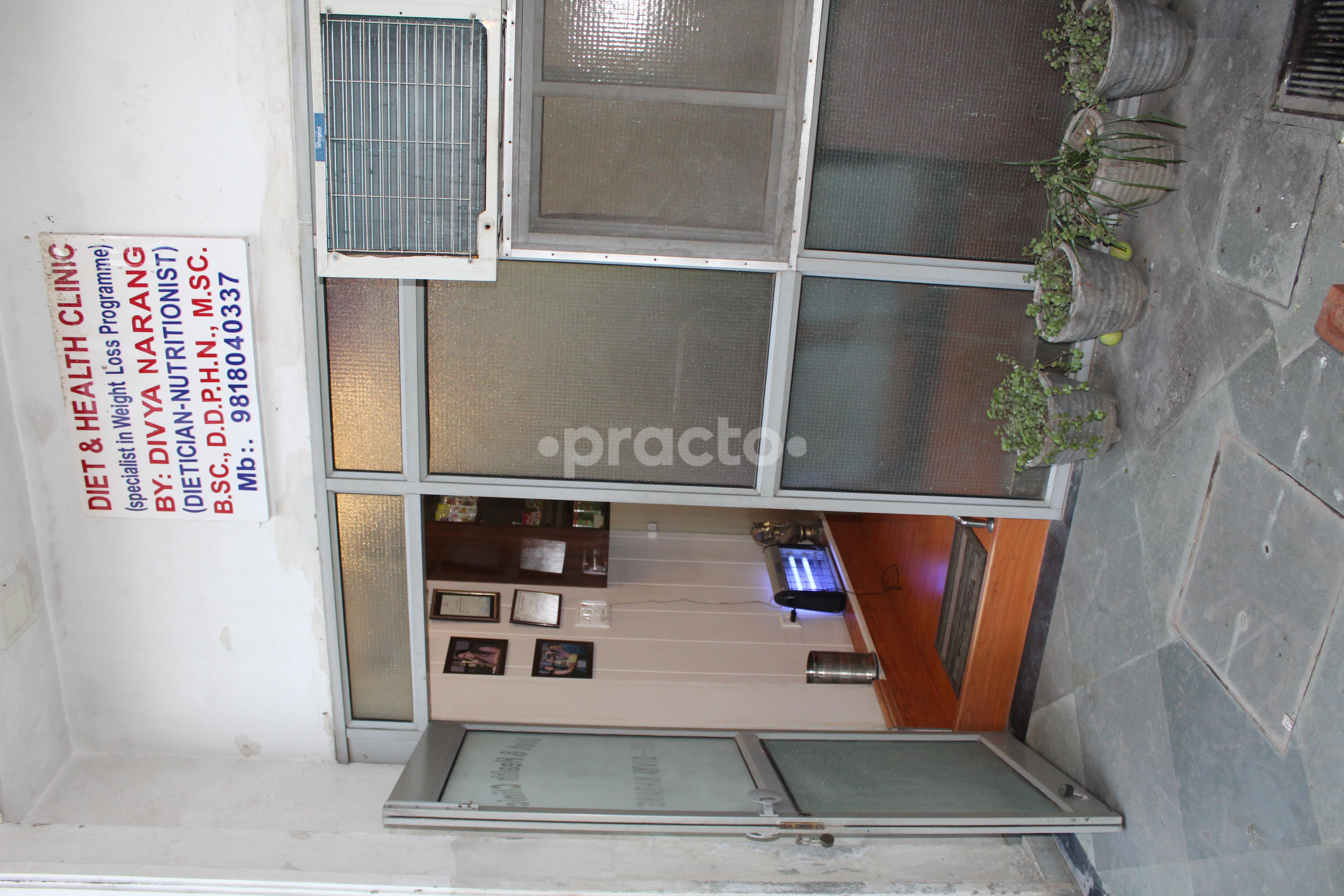 Entrance at The Diet &Health Clinic Vikas Puri Delhi