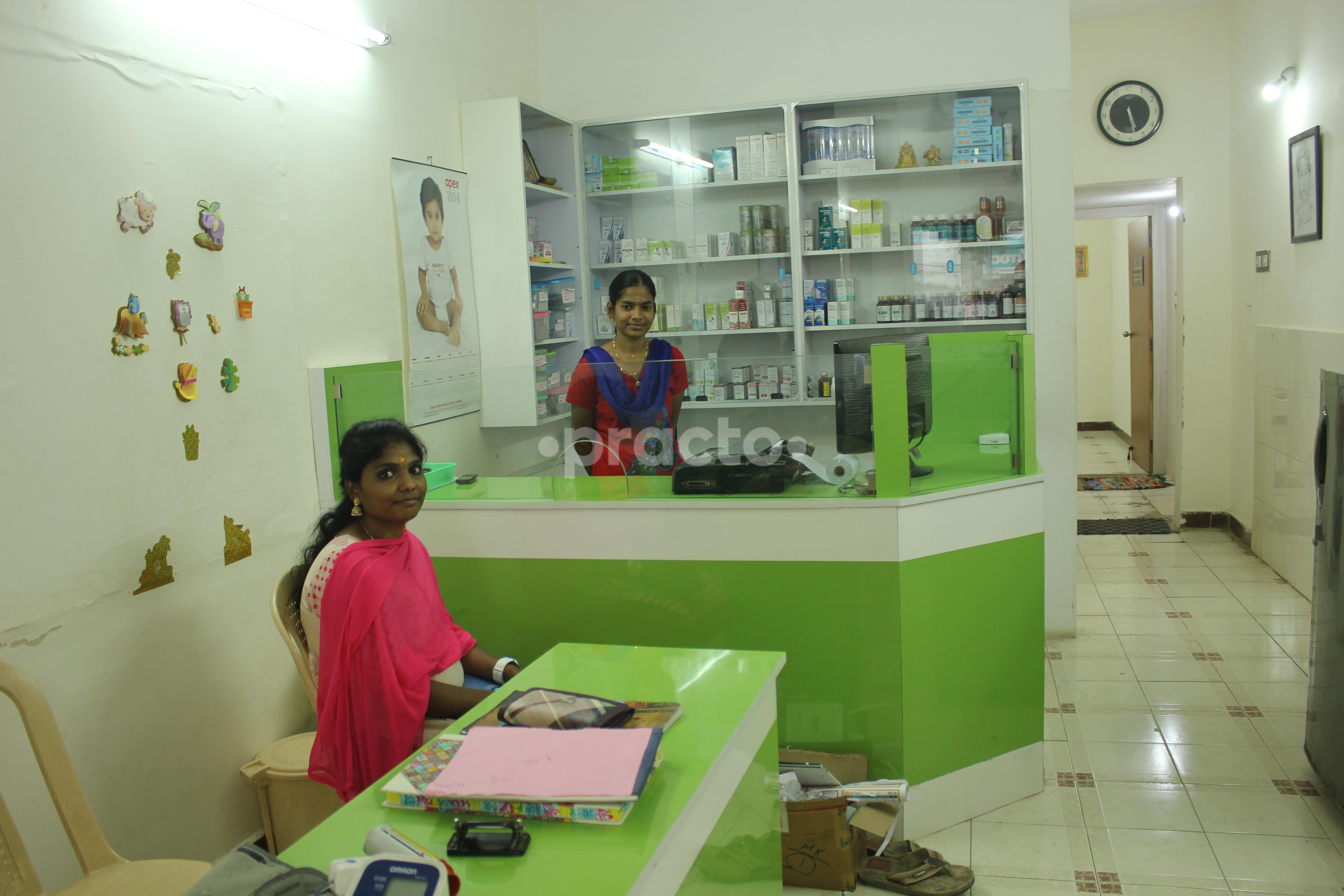 Reception at Suvasam Clinic - The Lung Centre KK Nagar Madurai