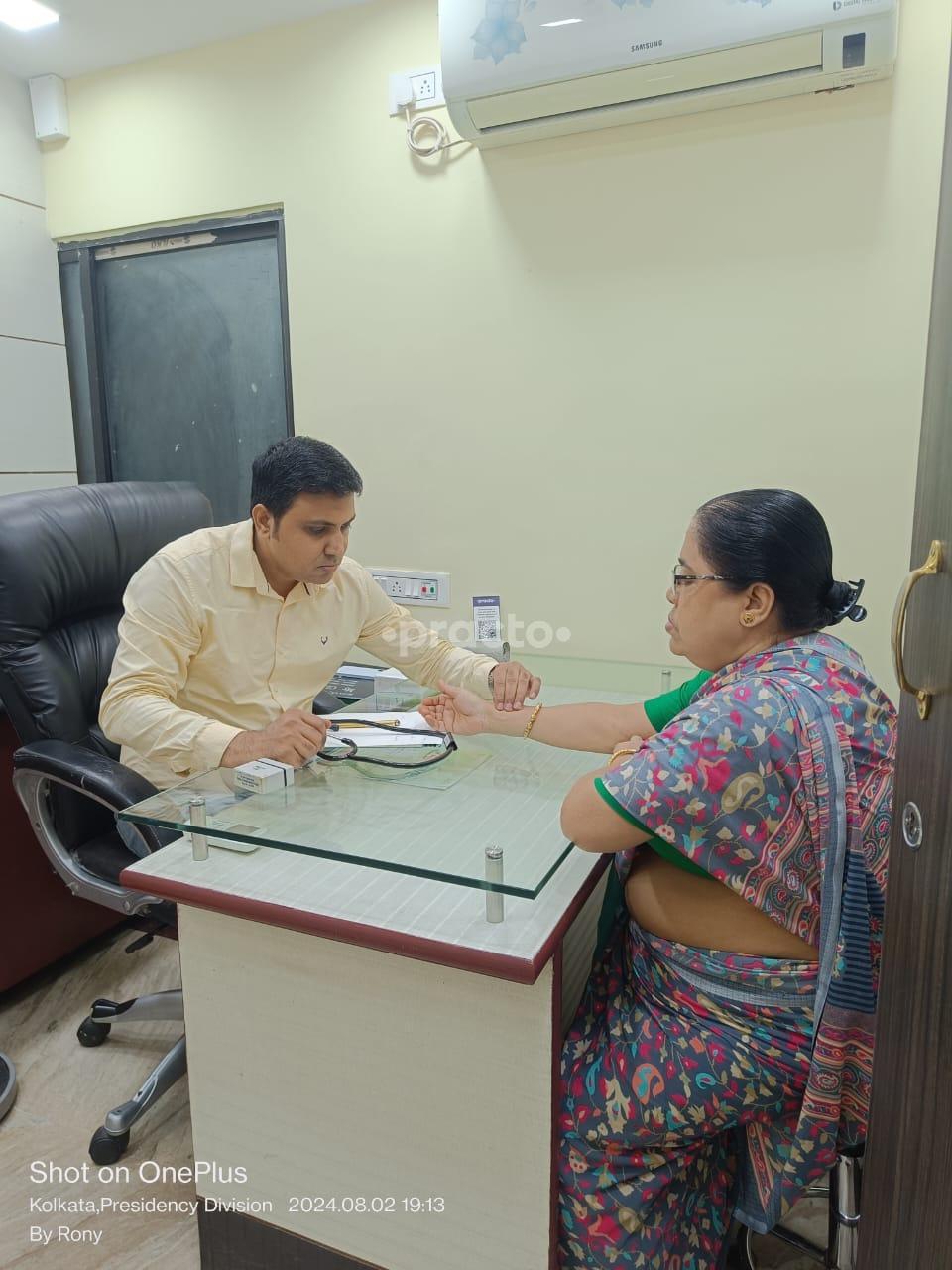 Consultation Room at Vedhive Ayurveda Nagerbazar Kolkata