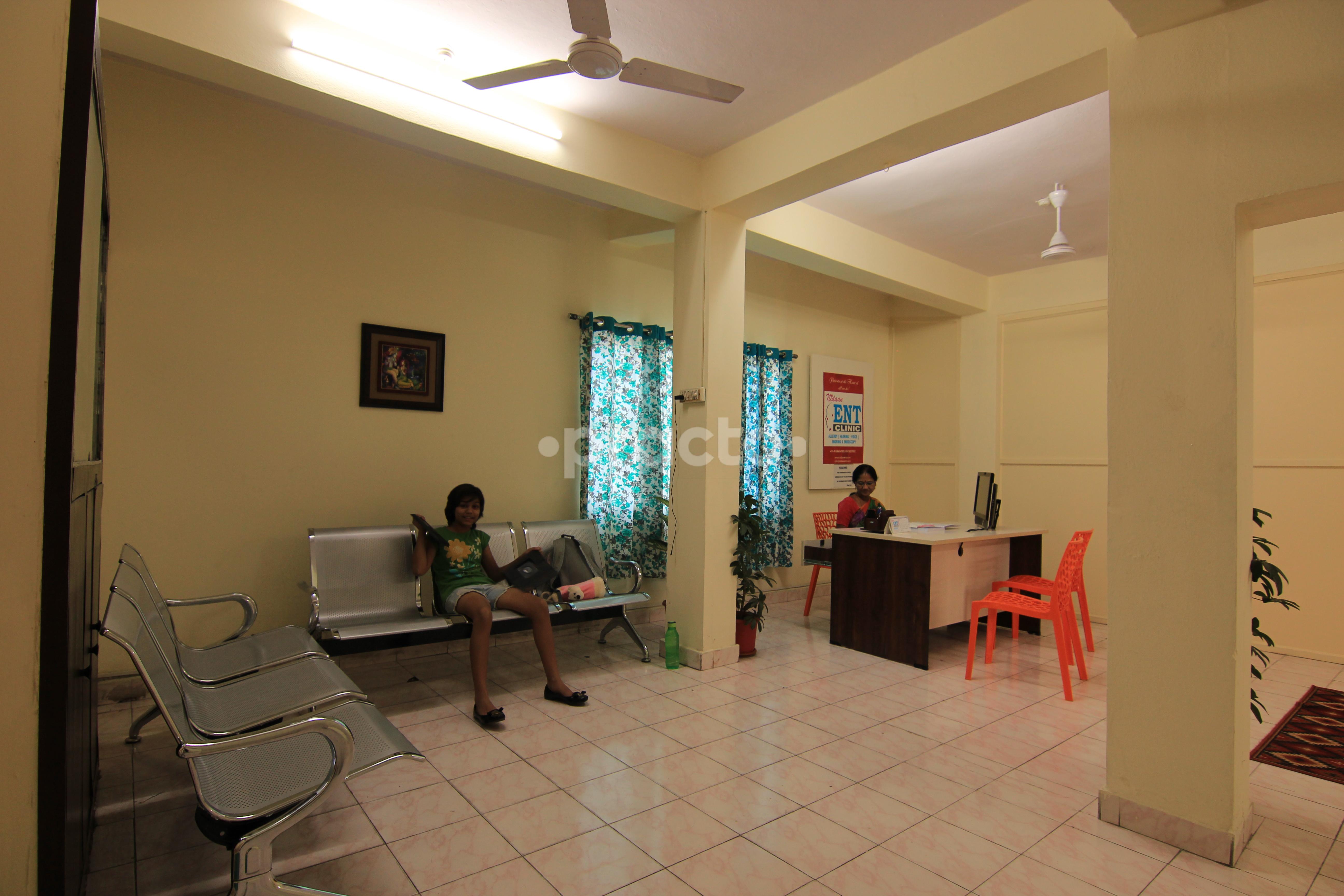 Waiting Area at Nidaan ENT Clinic Jeedimetla Hyderabad