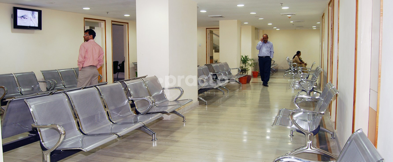 Waiting Area at Mata Chanan Devi Hospital  Janakpuri Delhi